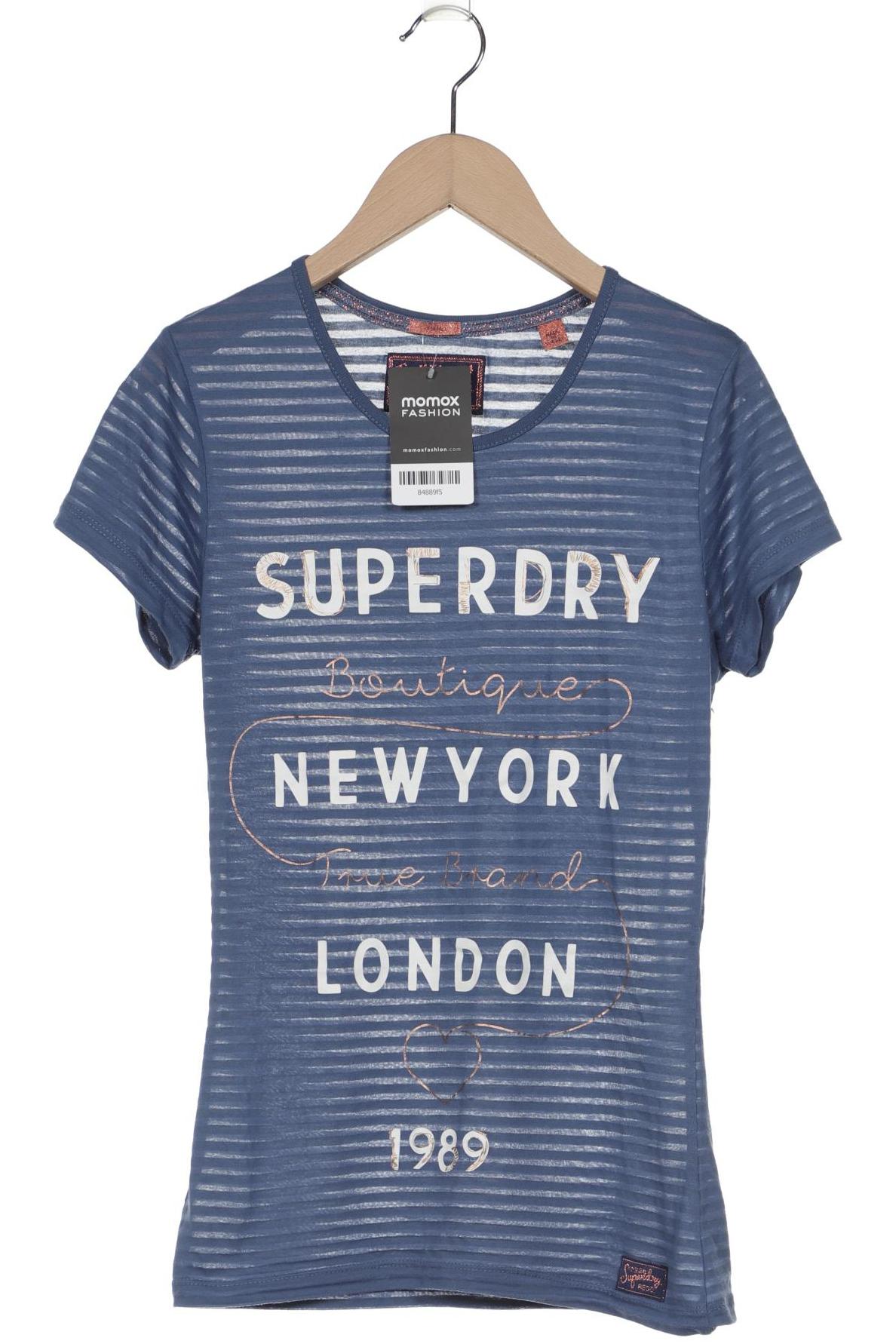 

Superdry Damen T-Shirt, blau