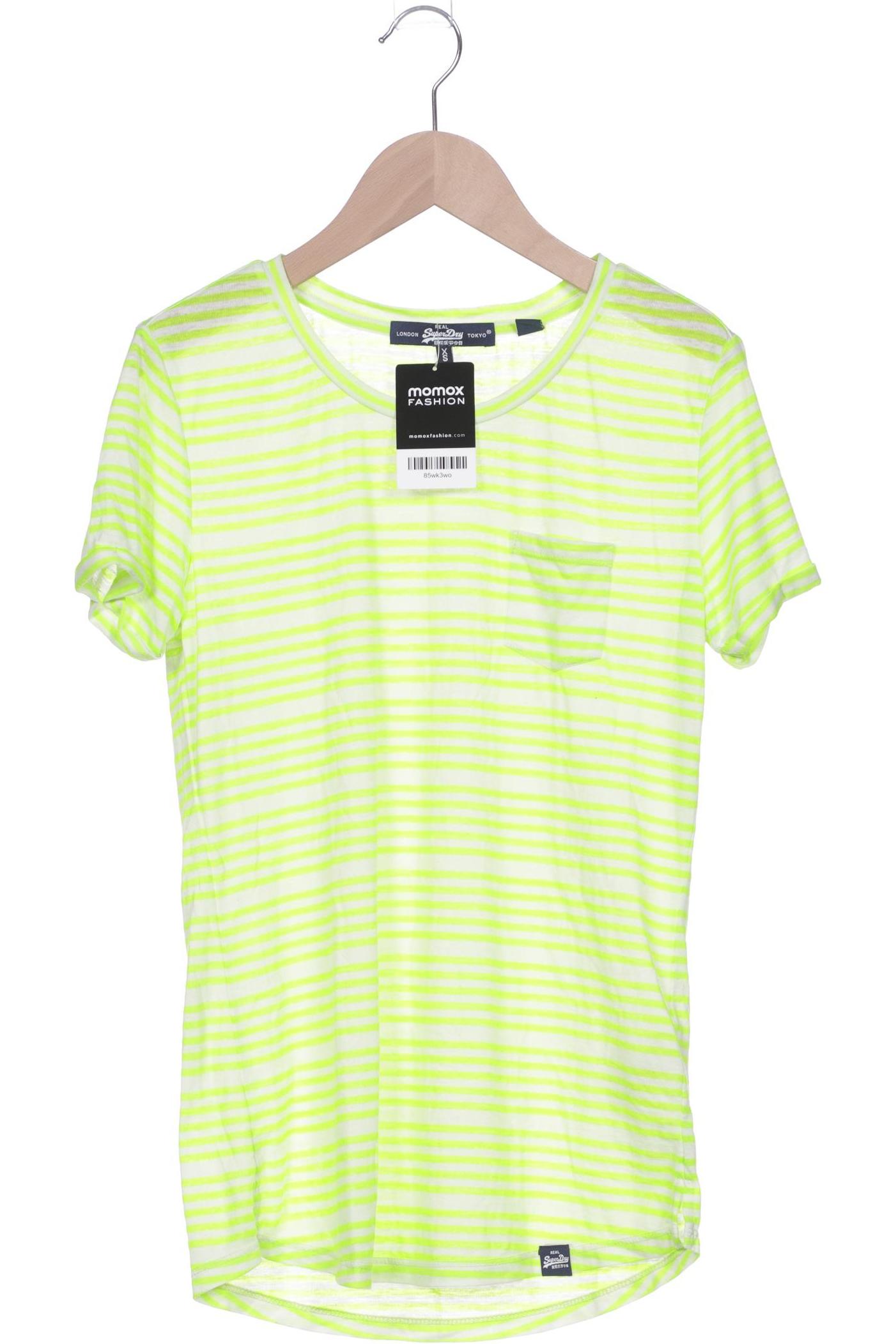 

Superdry Damen T-Shirt, neon, Gr. 34