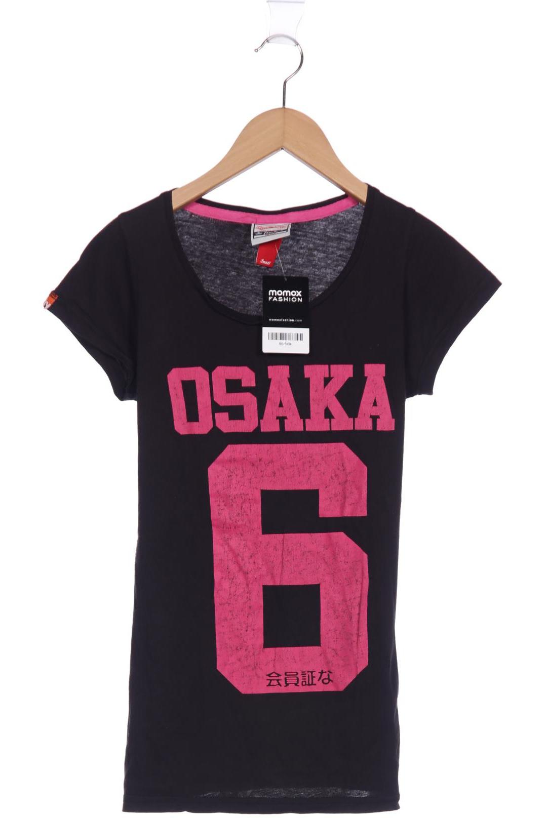 

Superdry Damen T-Shirt, schwarz