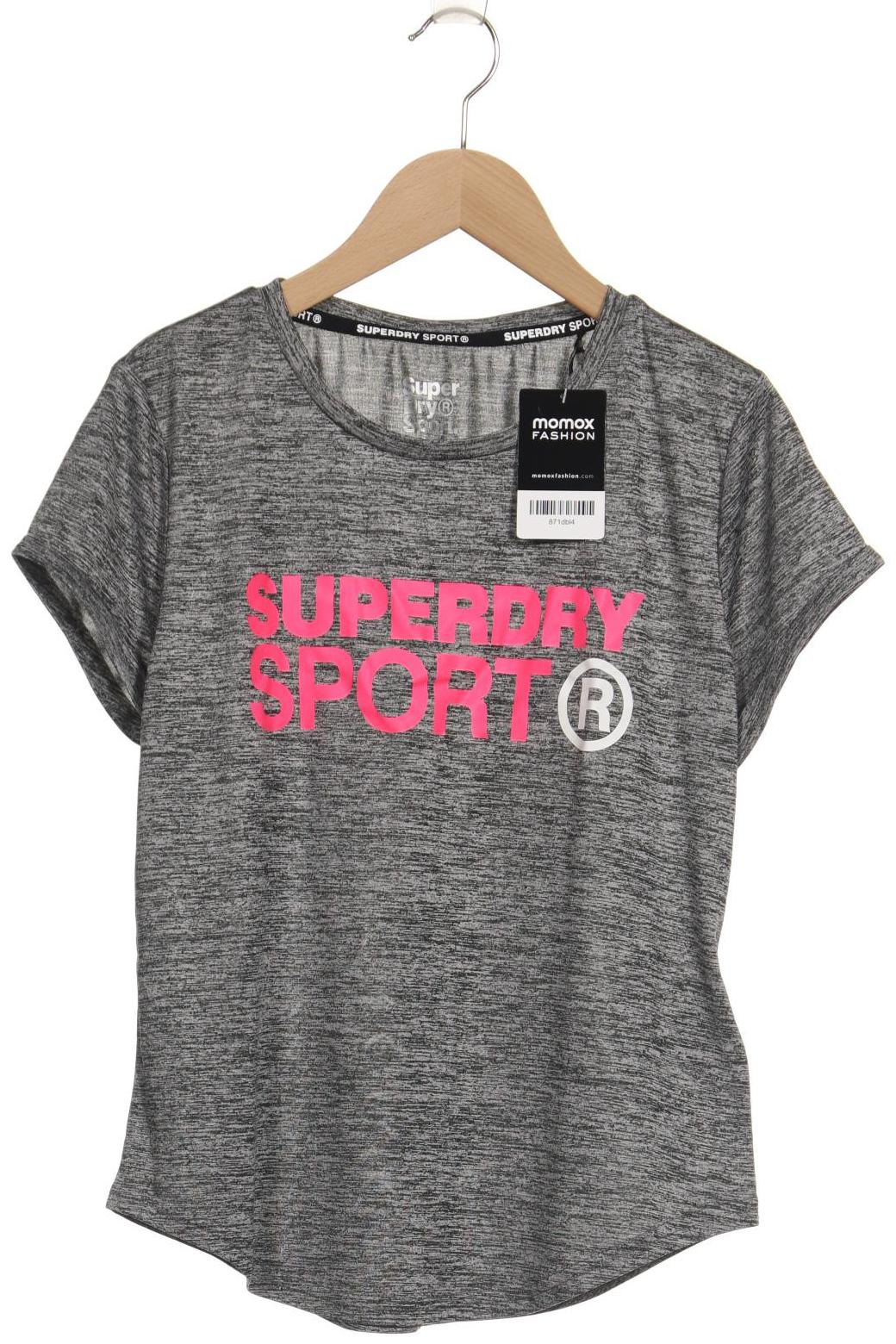 

Superdry Damen T-Shirt, grau, Gr. 36