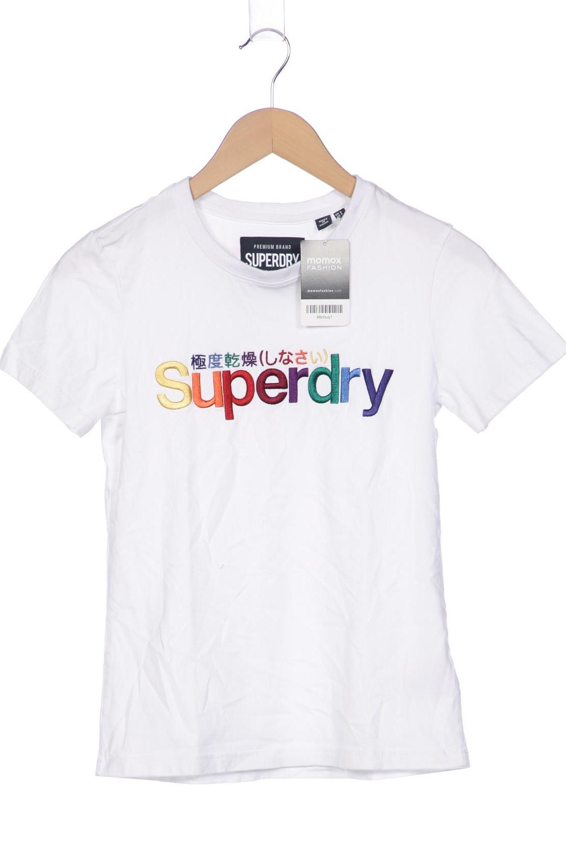 

Superdry Damen T-Shirt, weiß