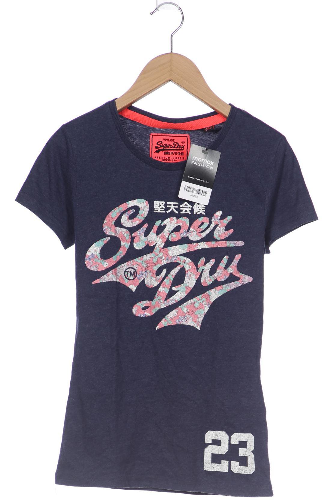 

Superdry Damen T-Shirt, marineblau