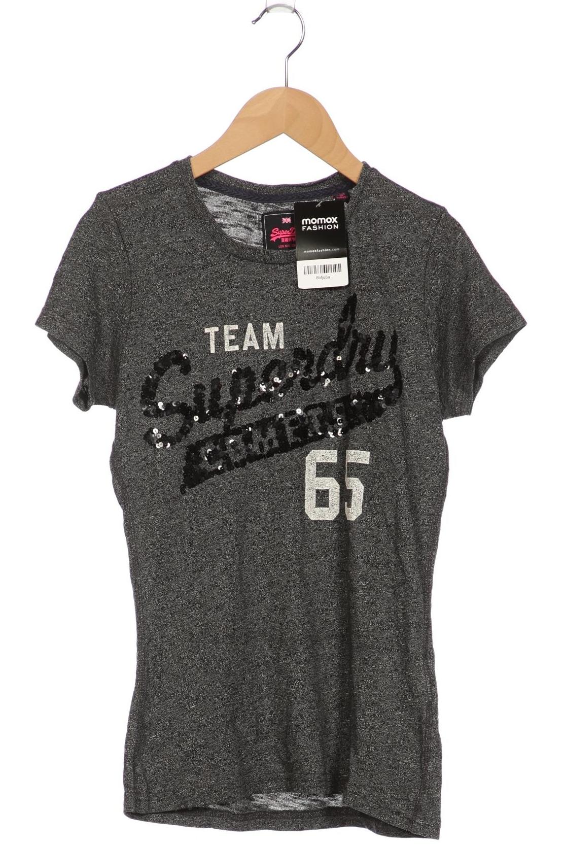 

Superdry Damen T-Shirt, marineblau, Gr. 36