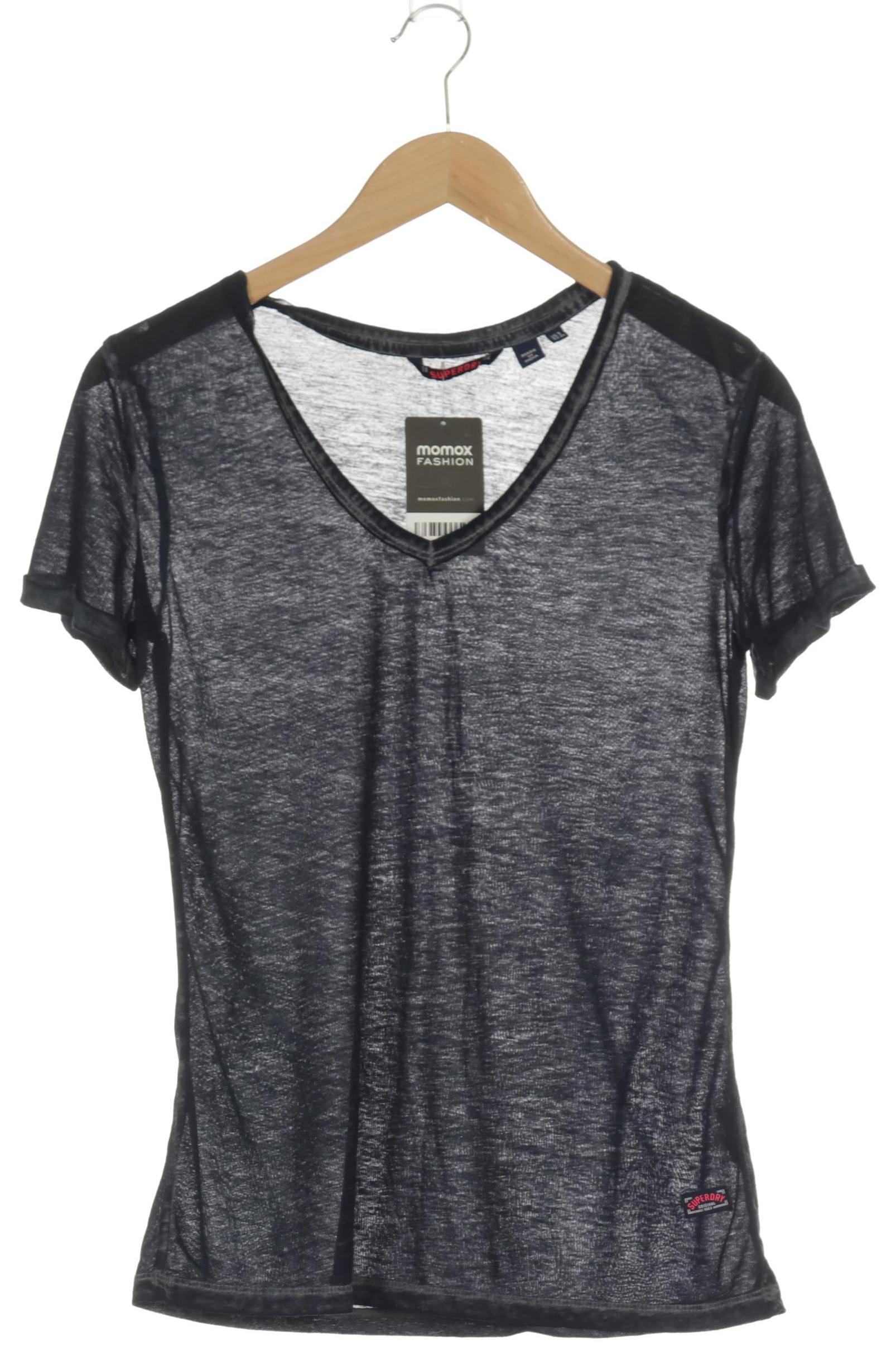 

Superdry Damen T-Shirt, blau, Gr. 34