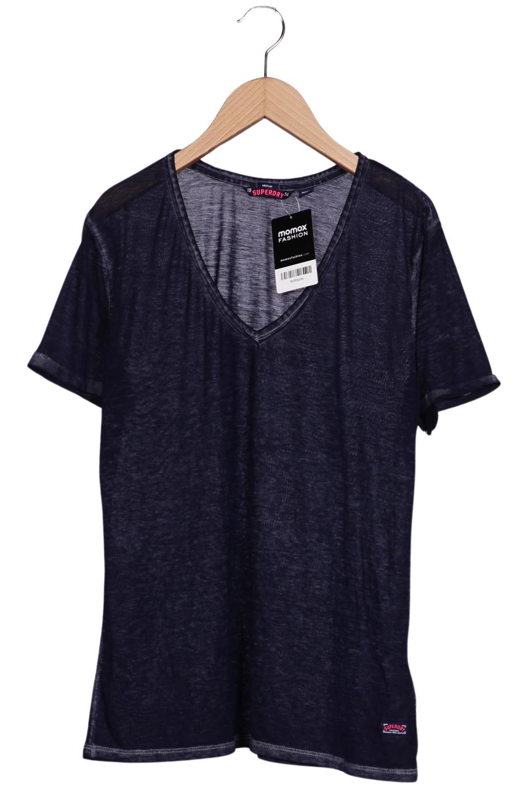 

Superdry Damen T-Shirt, marineblau, Gr. 40