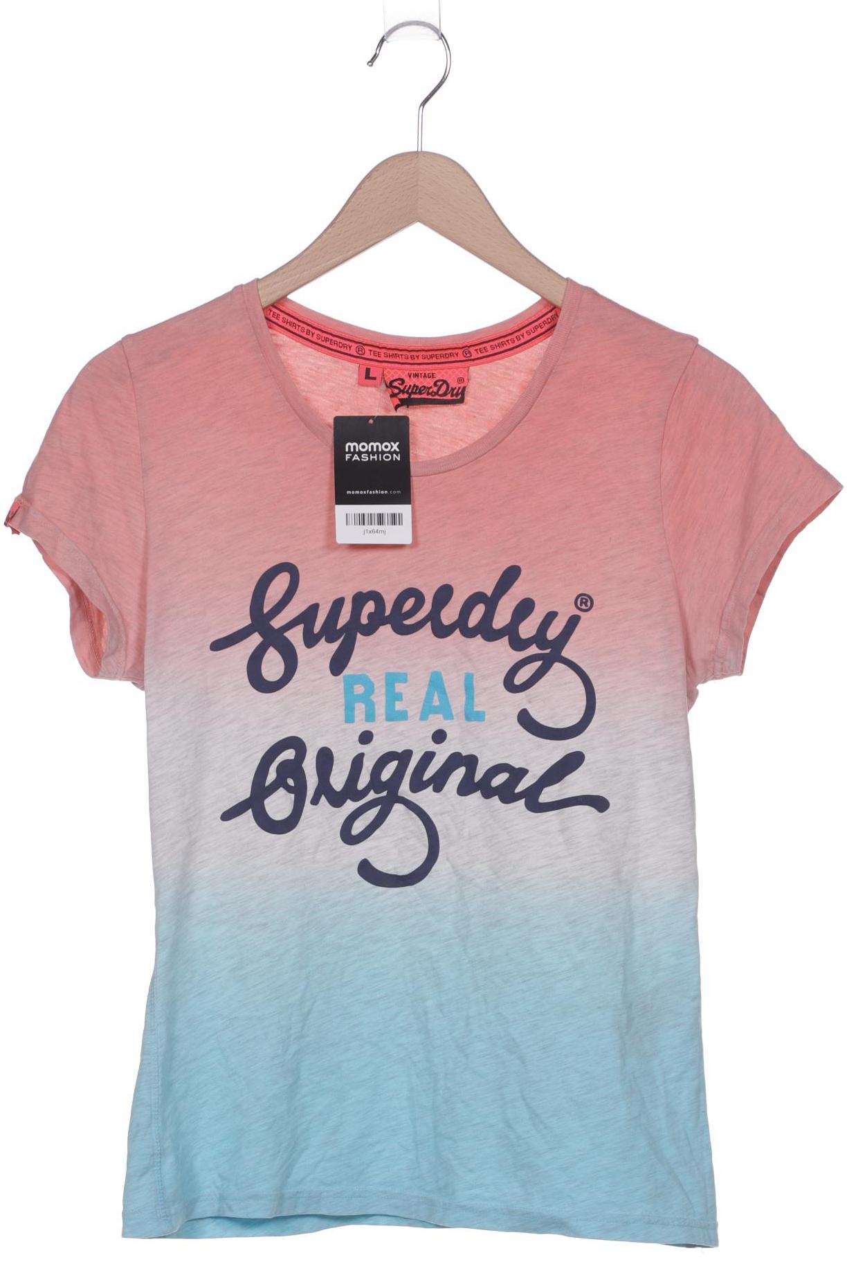 

Superdry Damen T-Shirt, blau, Gr. 42