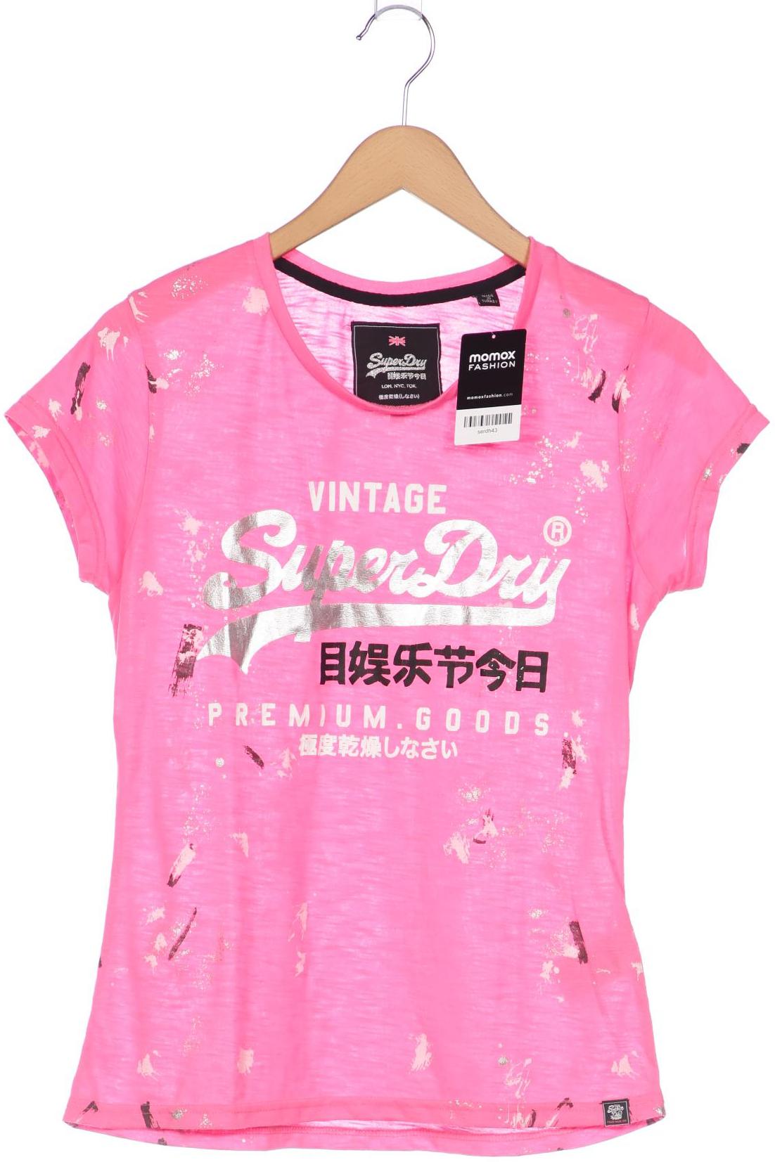 

Superdry Damen T-Shirt, pink, Gr. 42