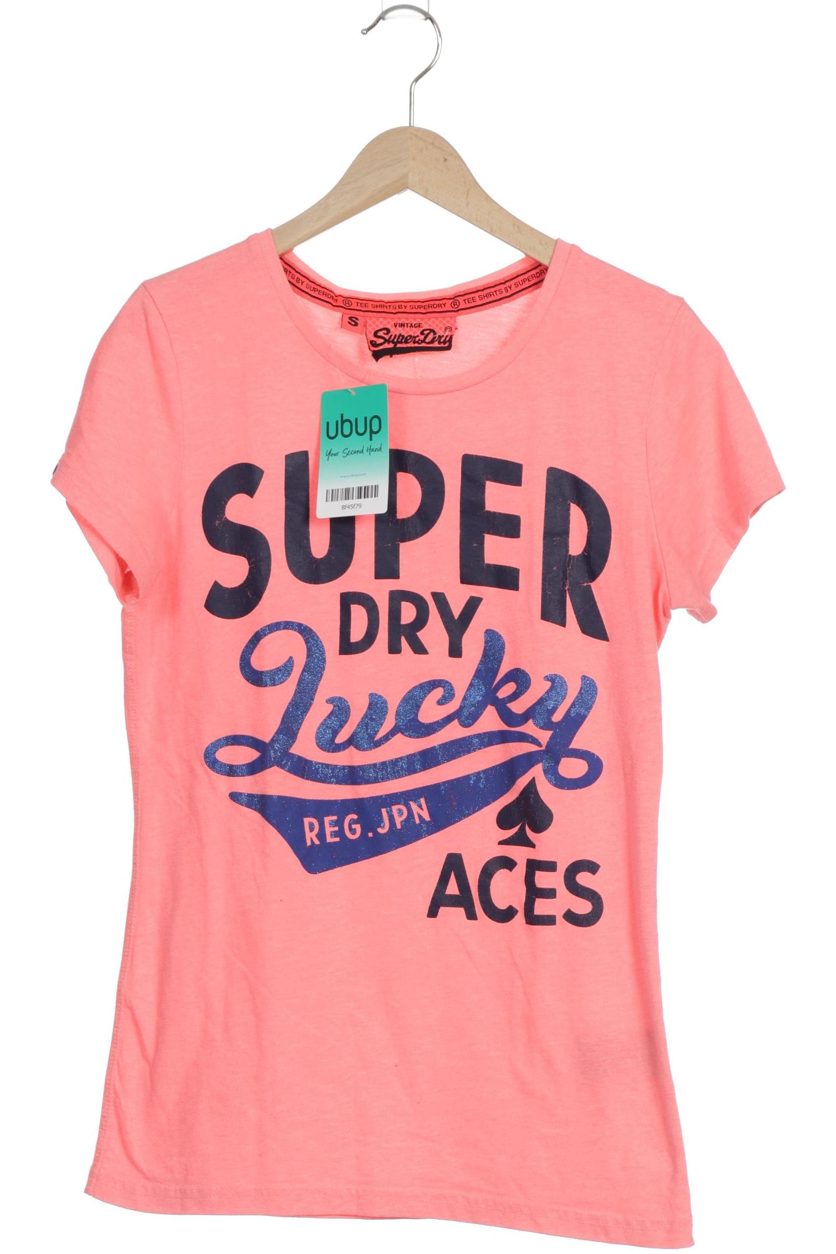 

Superdry Damen T-Shirt, pink, Gr. 36