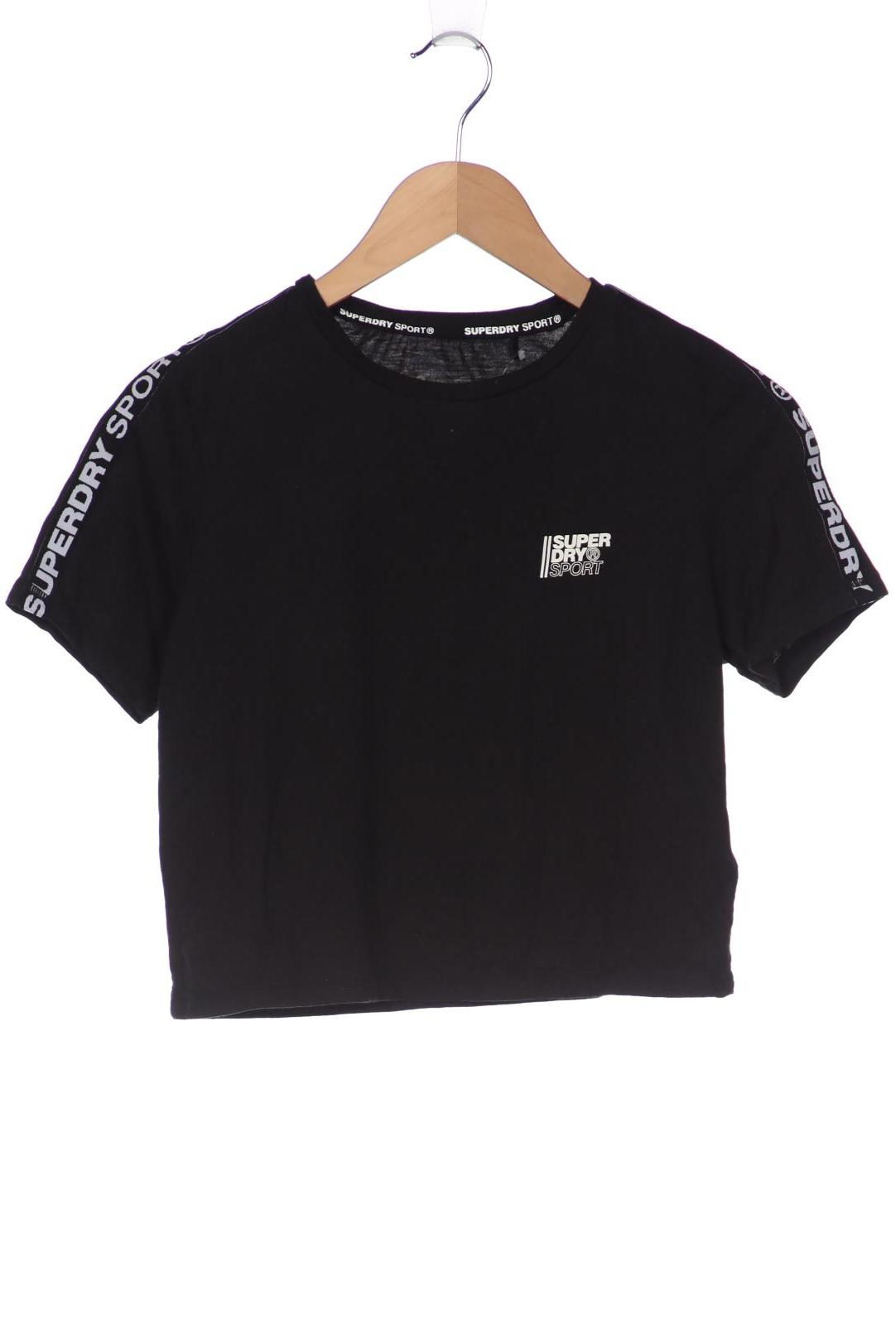 

Superdry Damen T-Shirt, schwarz, Gr. 36