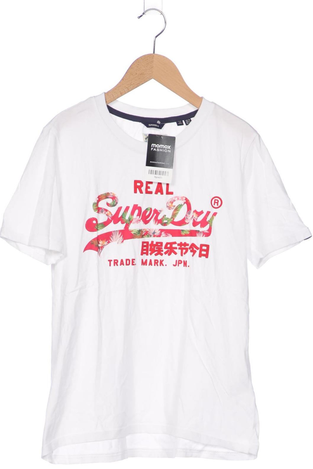 

Superdry Damen T-Shirt, weiß, Gr. 38