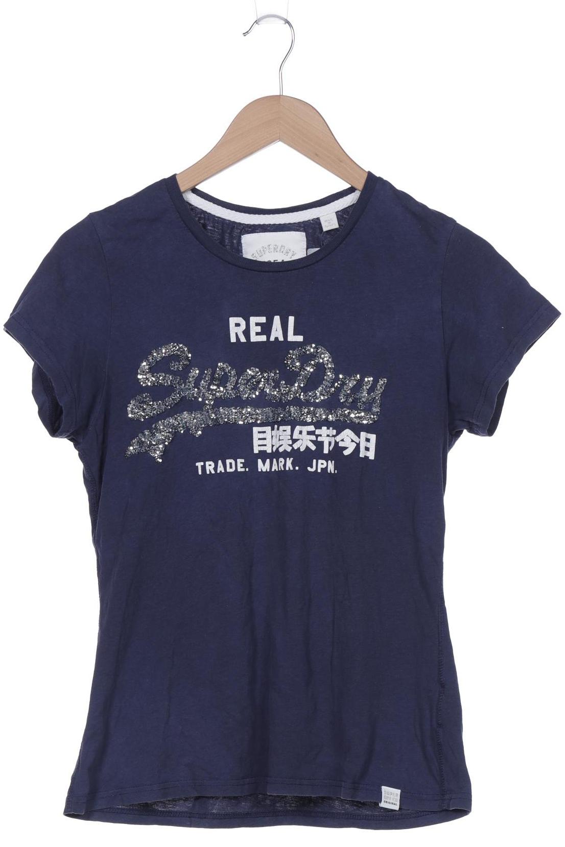 

Superdry Damen T-Shirt, marineblau, Gr. 42