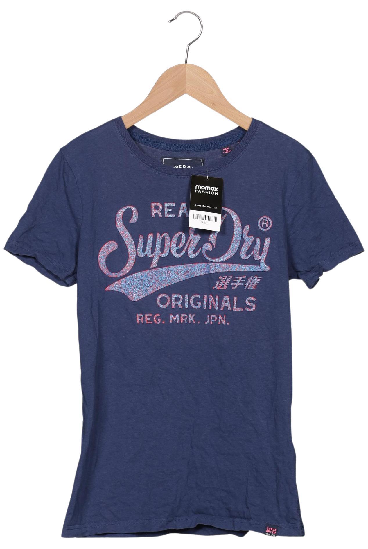 

Superdry Damen T-Shirt, marineblau, Gr. 36