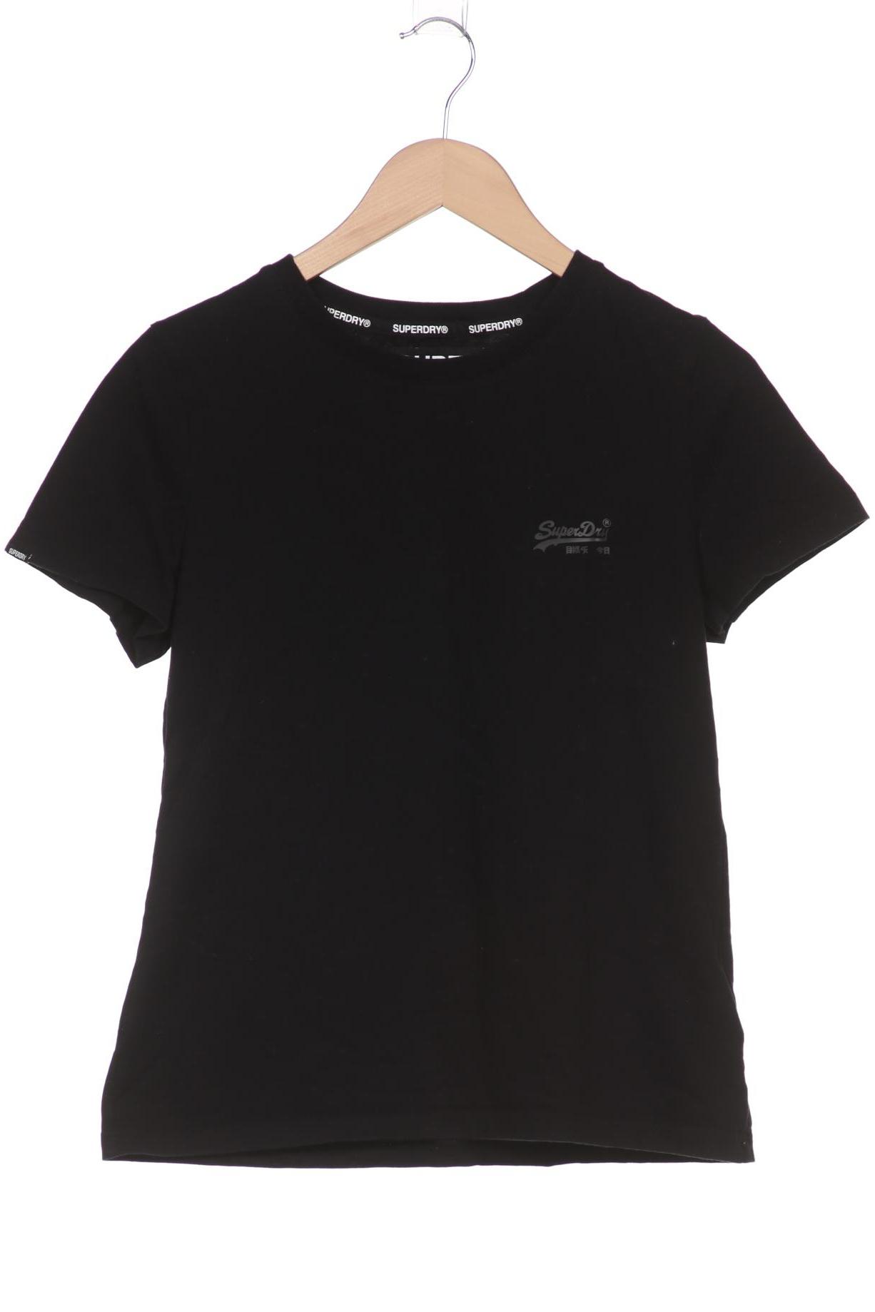 

Superdry Damen T-Shirt, schwarz, Gr. 38