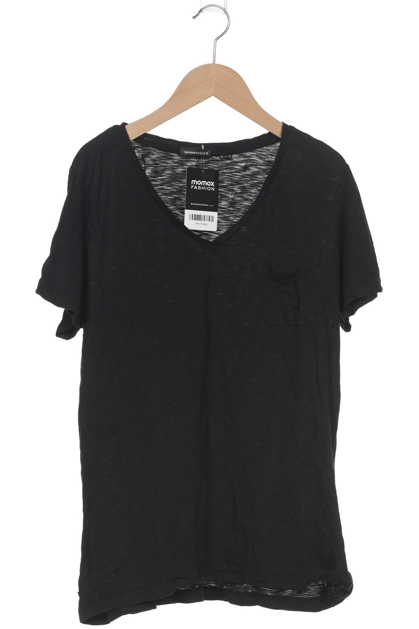

Superdry Damen T-Shirt, schwarz, Gr. 12