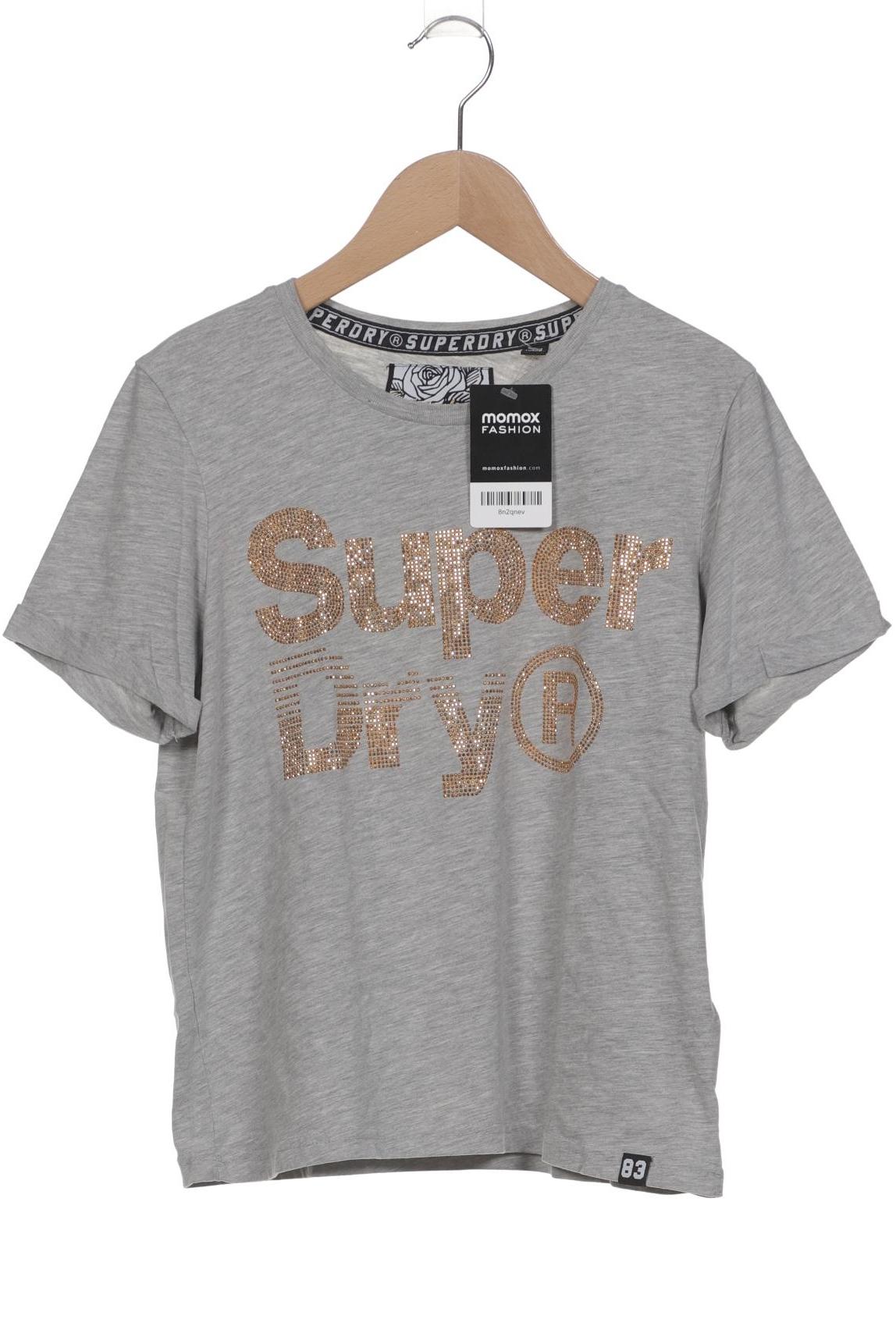 

Superdry Damen T-Shirt, grau, Gr. 36