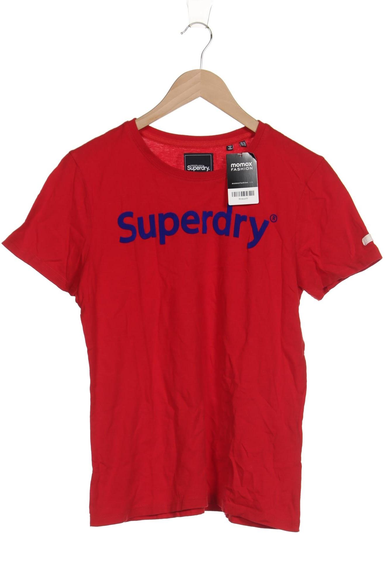 

Superdry Damen T-Shirt, rot, Gr. 42