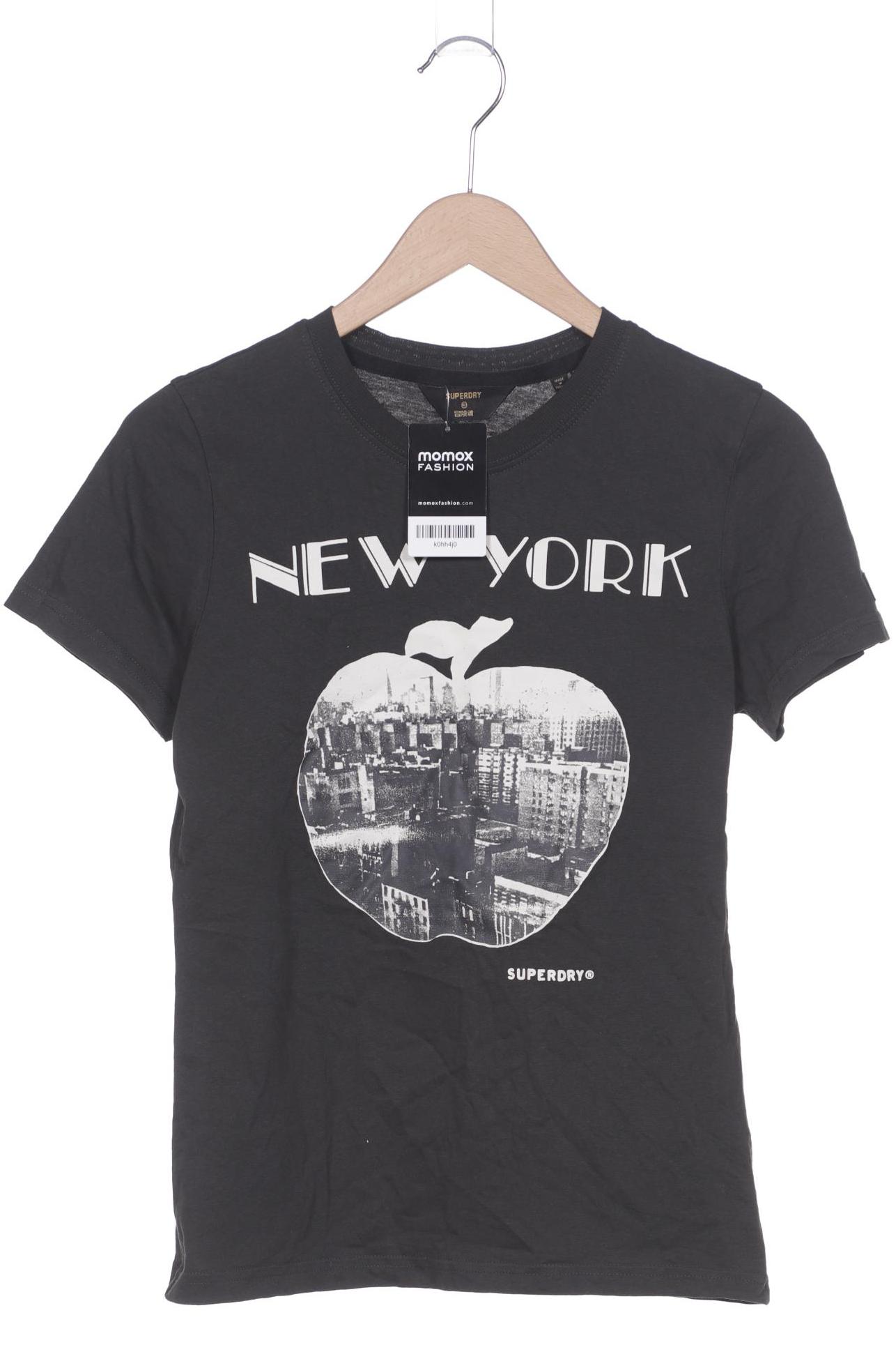 

Superdry Damen T-Shirt, grau, Gr. 36