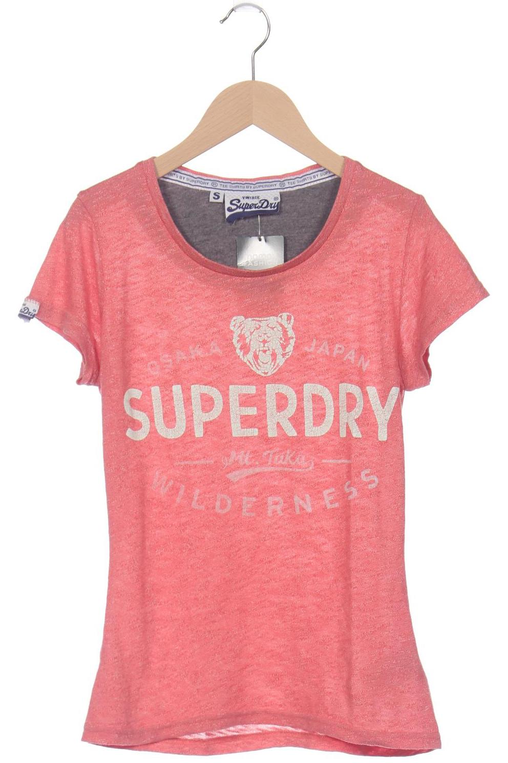 

Superdry Damen T-Shirt, pink, Gr. 36