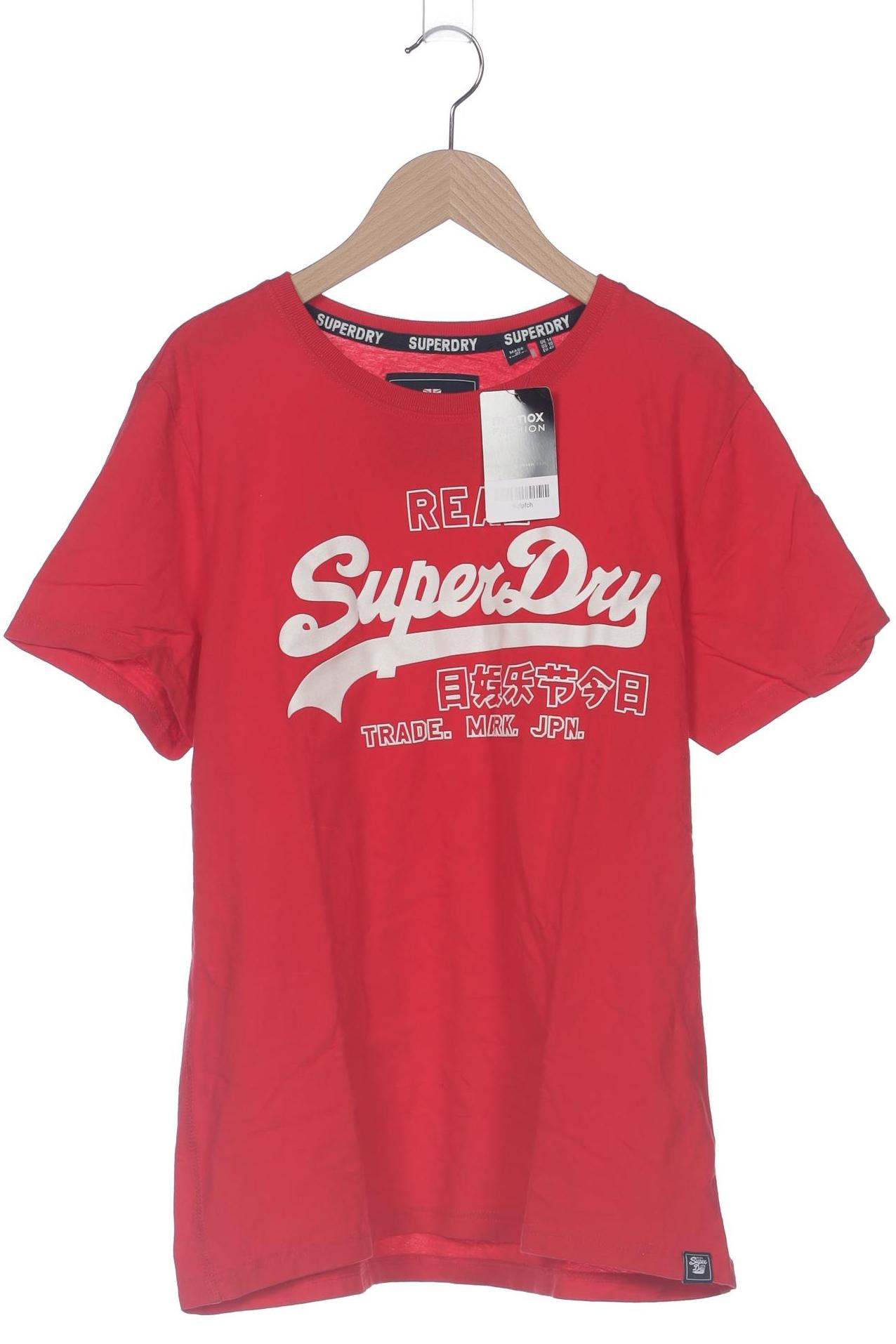 

Superdry Damen T-Shirt, rot, Gr. 42