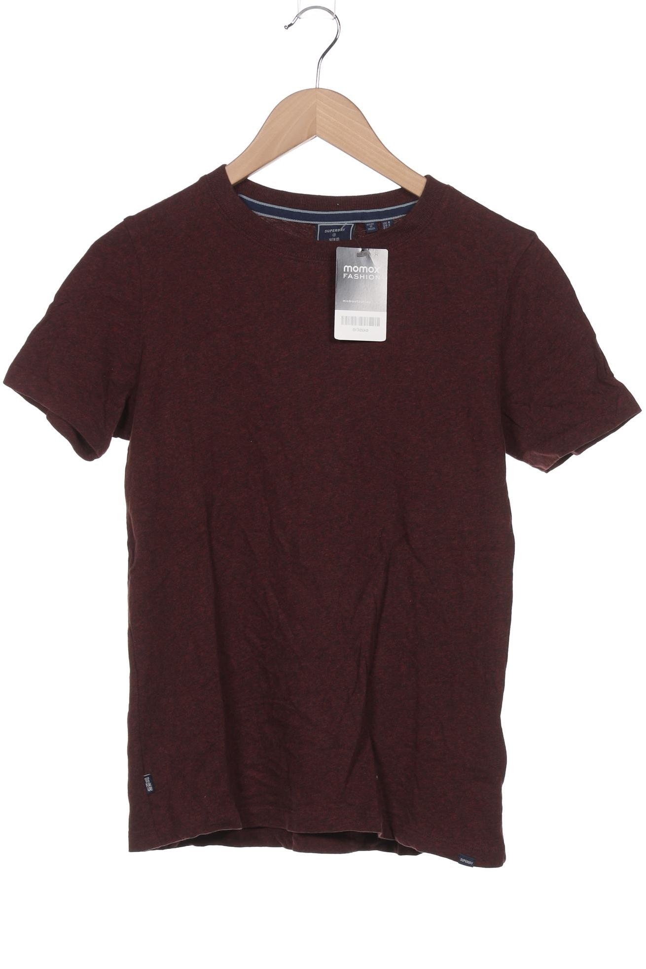 

Superdry Damen T-Shirt, bordeaux, Gr. 36