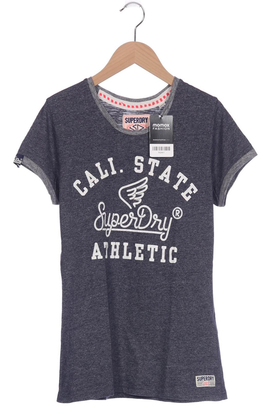 

Superdry Damen T-Shirt, grau, Gr. 38