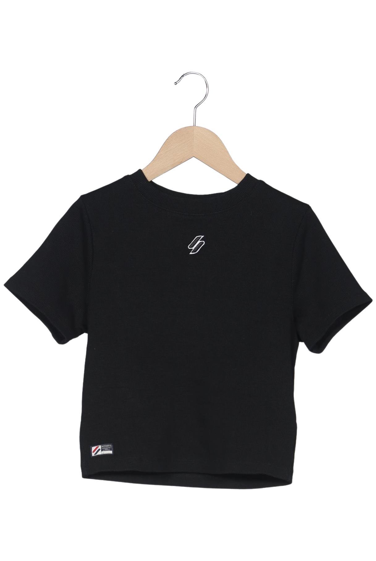 

Superdry Damen T-Shirt, schwarz, Gr. 38