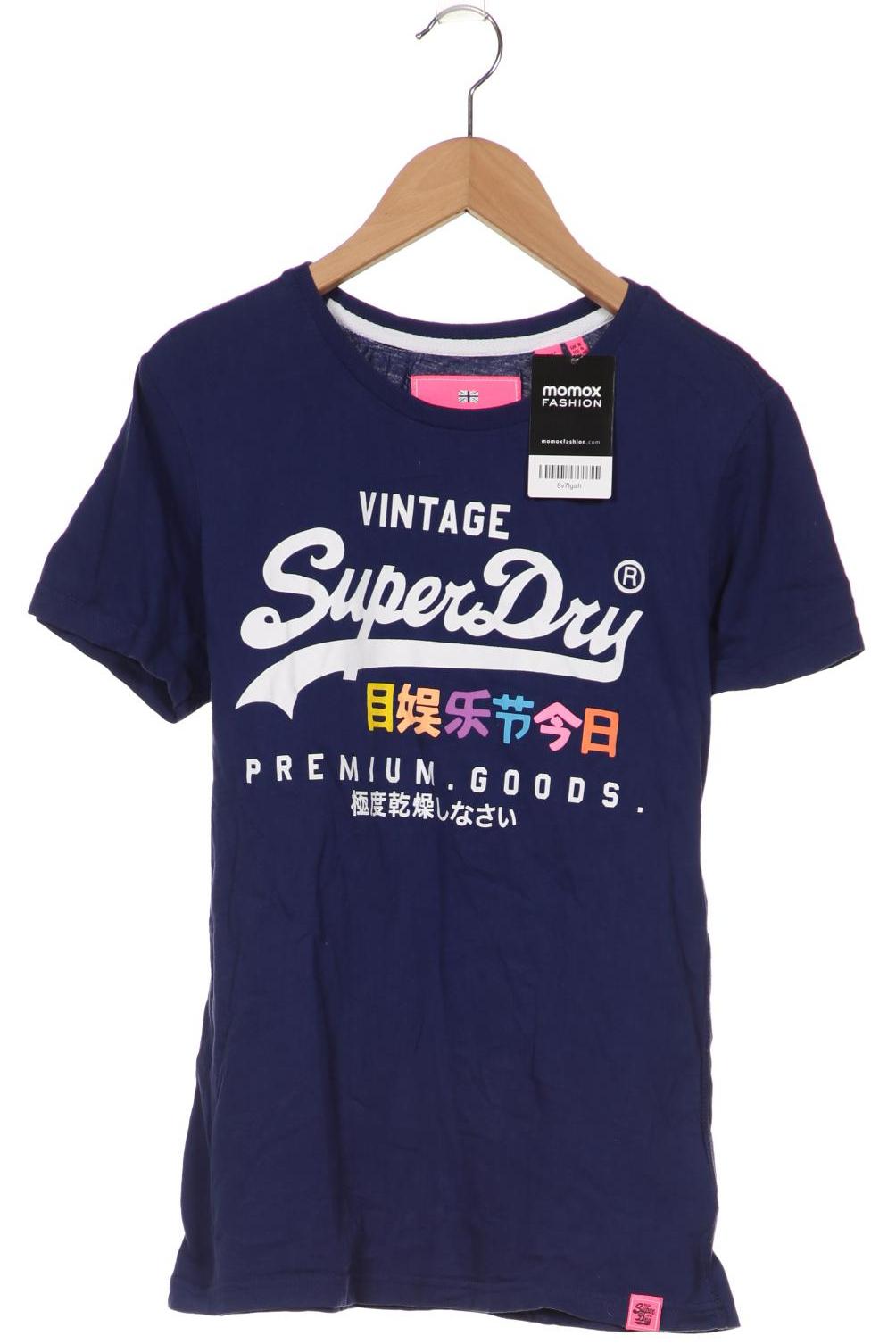 

Superdry Damen T-Shirt, marineblau