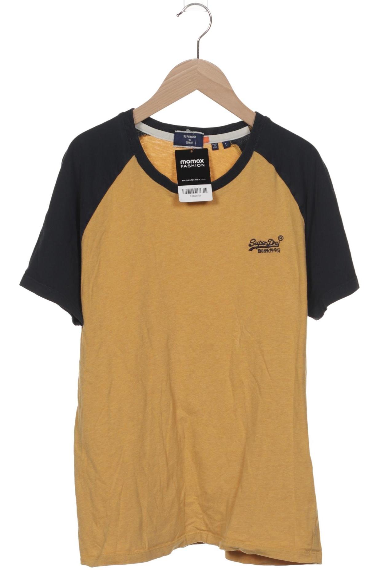 

Superdry Damen T-Shirt, gelb, Gr. 42