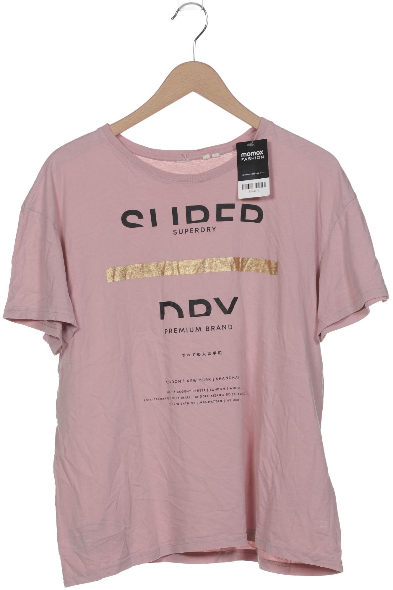 

Superdry Damen T-Shirt, pink, Gr. 44