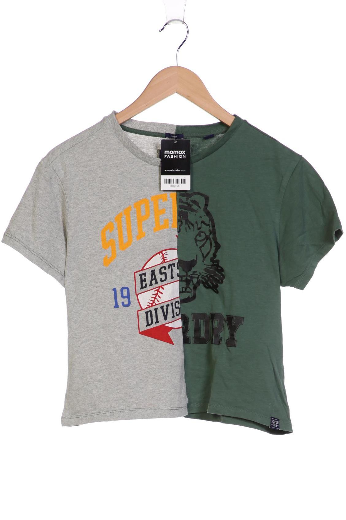 

Superdry Damen T-Shirt, grün, Gr. 36