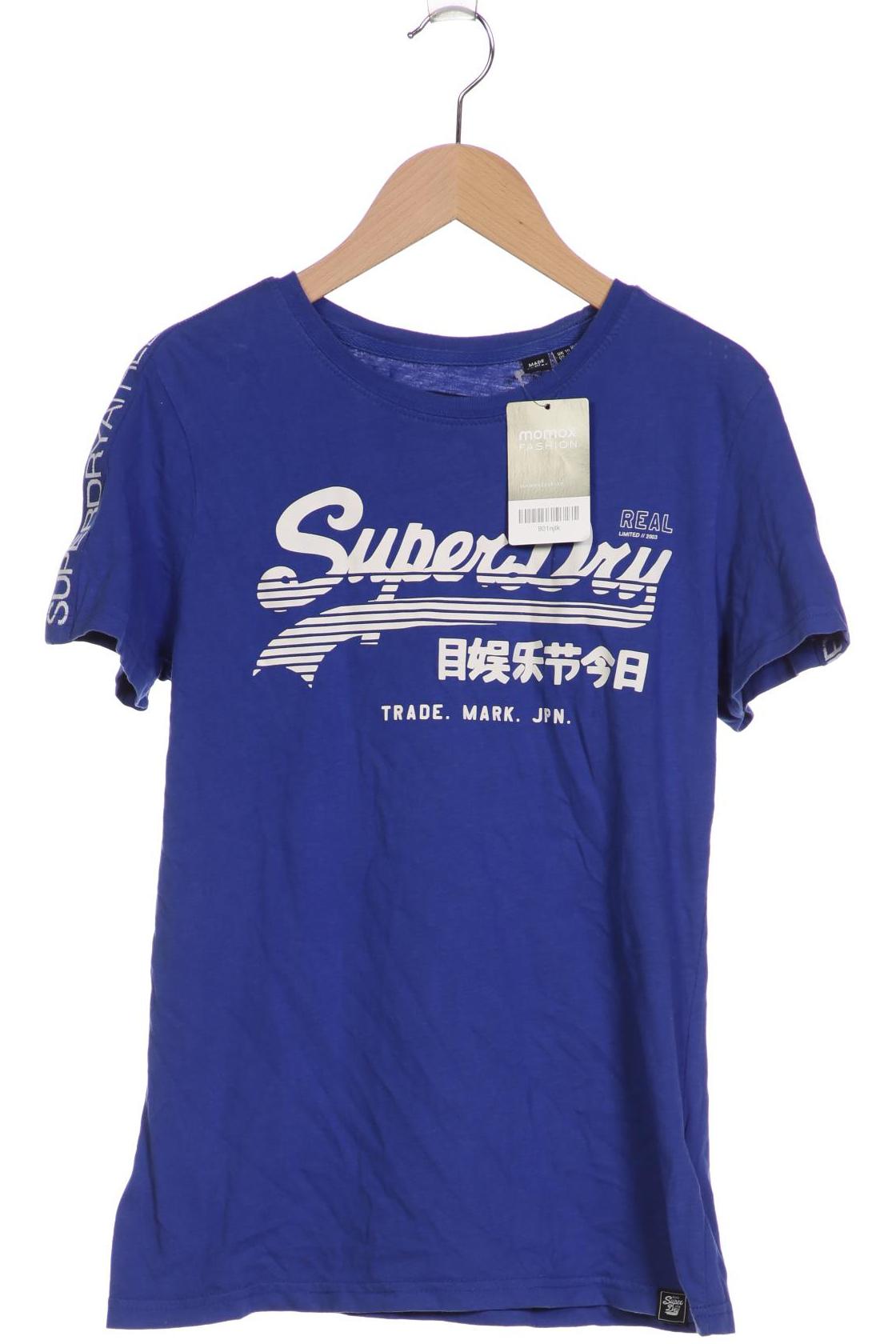 

Superdry Damen T-Shirt, blau, Gr. 38
