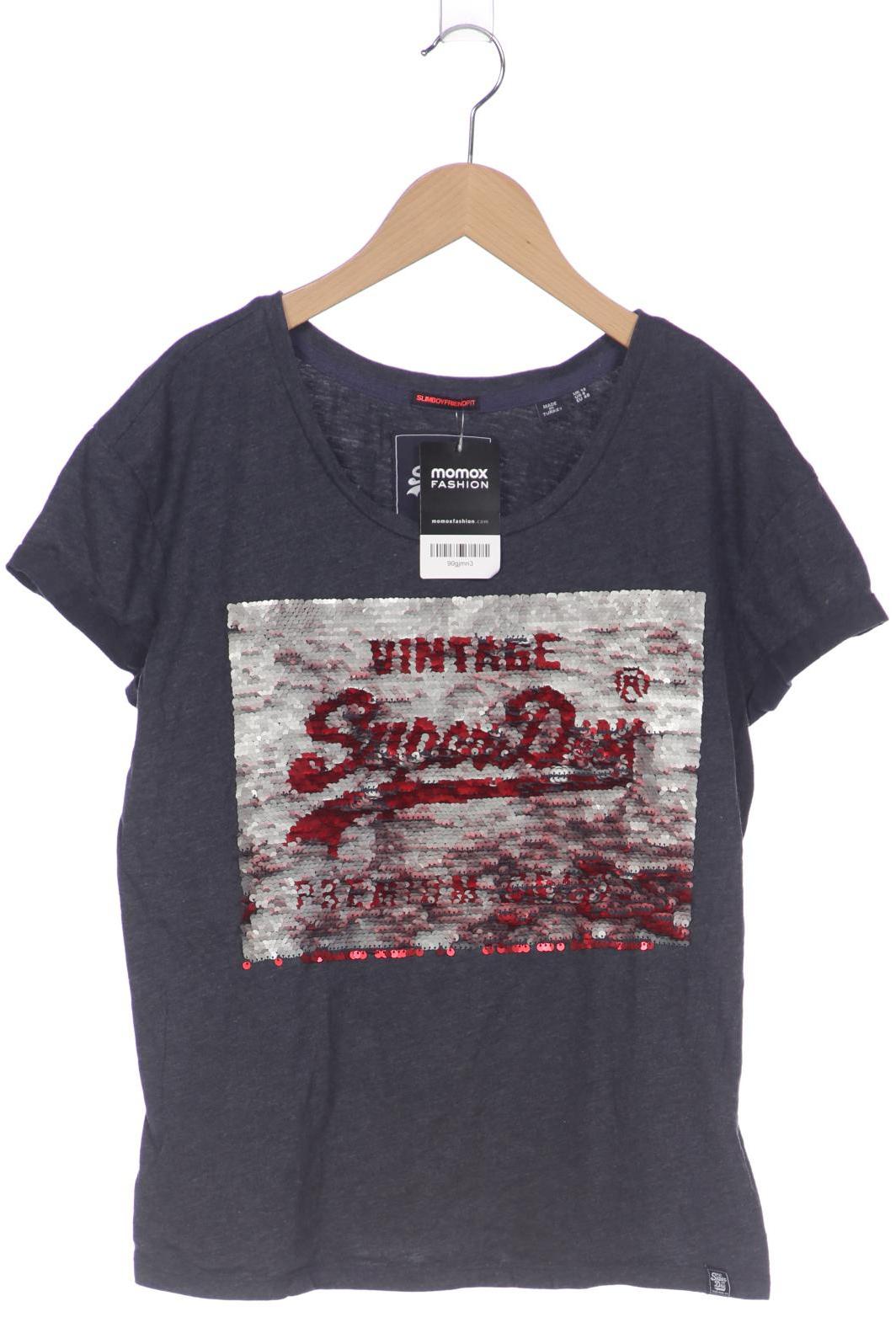 

Superdry Damen T-Shirt, marineblau, Gr. 40