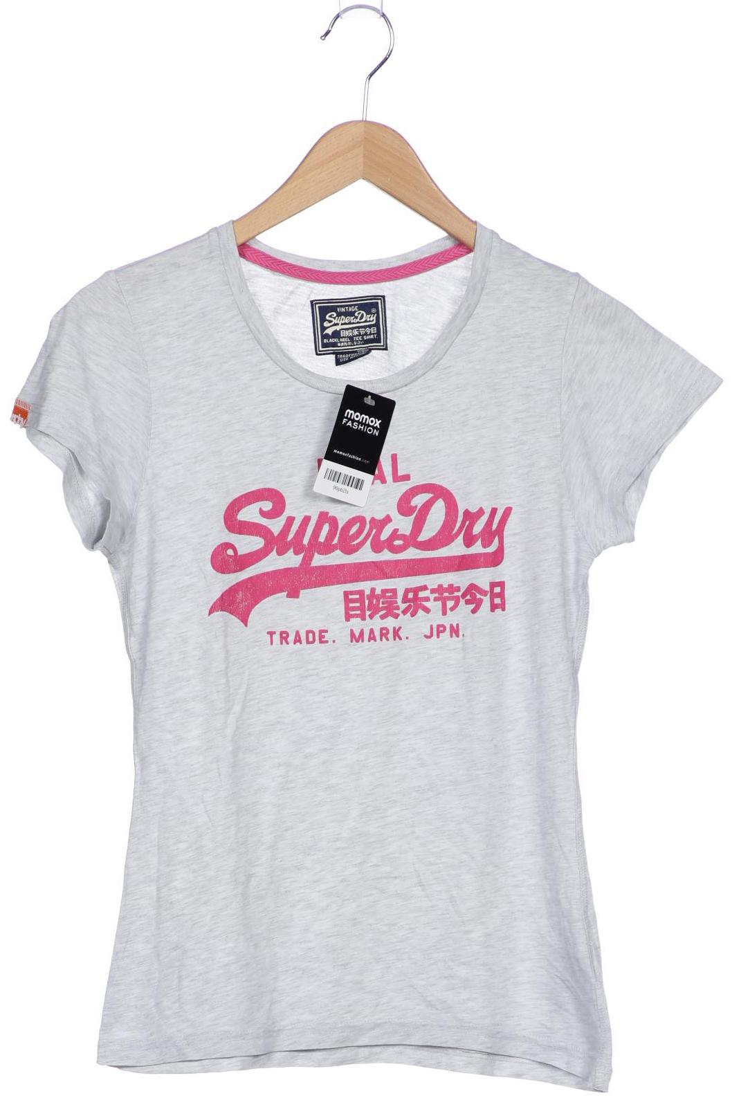 

Superdry Damen T-Shirt, grau, Gr. 38