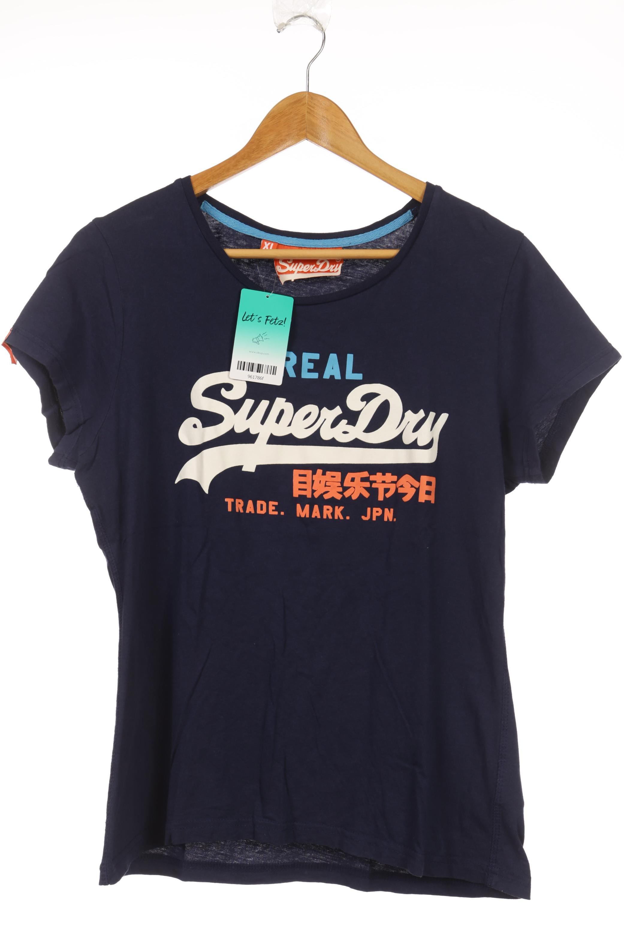 

Superdry Damen T-Shirt, marineblau, Gr. 44