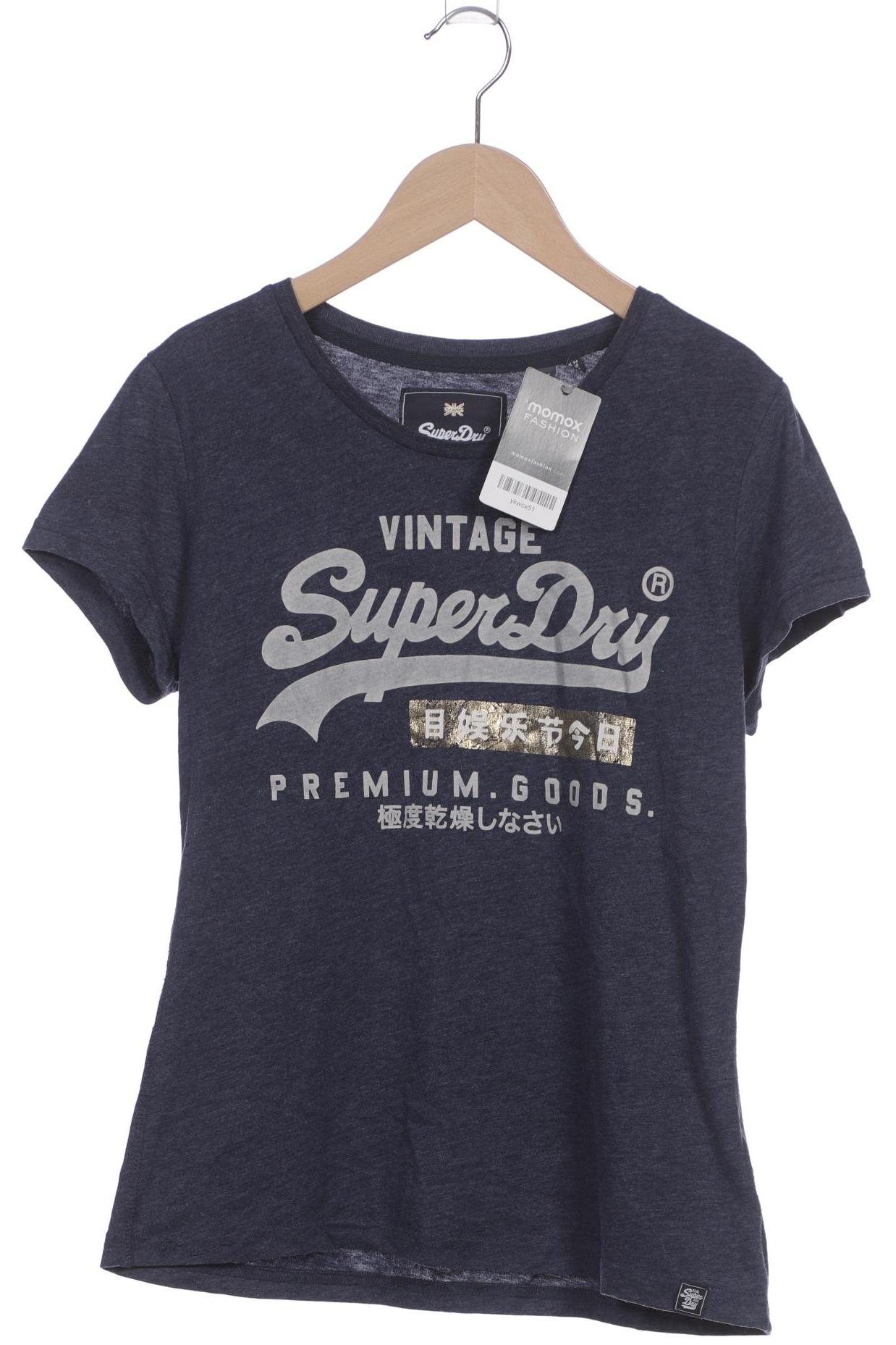 

Superdry Damen T-Shirt, marineblau, Gr. 42