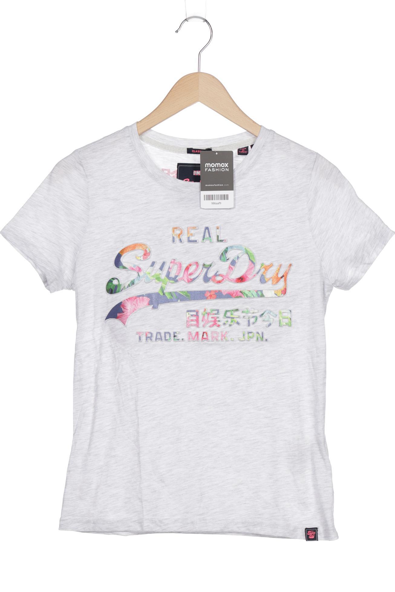 

Superdry Damen T-Shirt, grau, Gr. 38