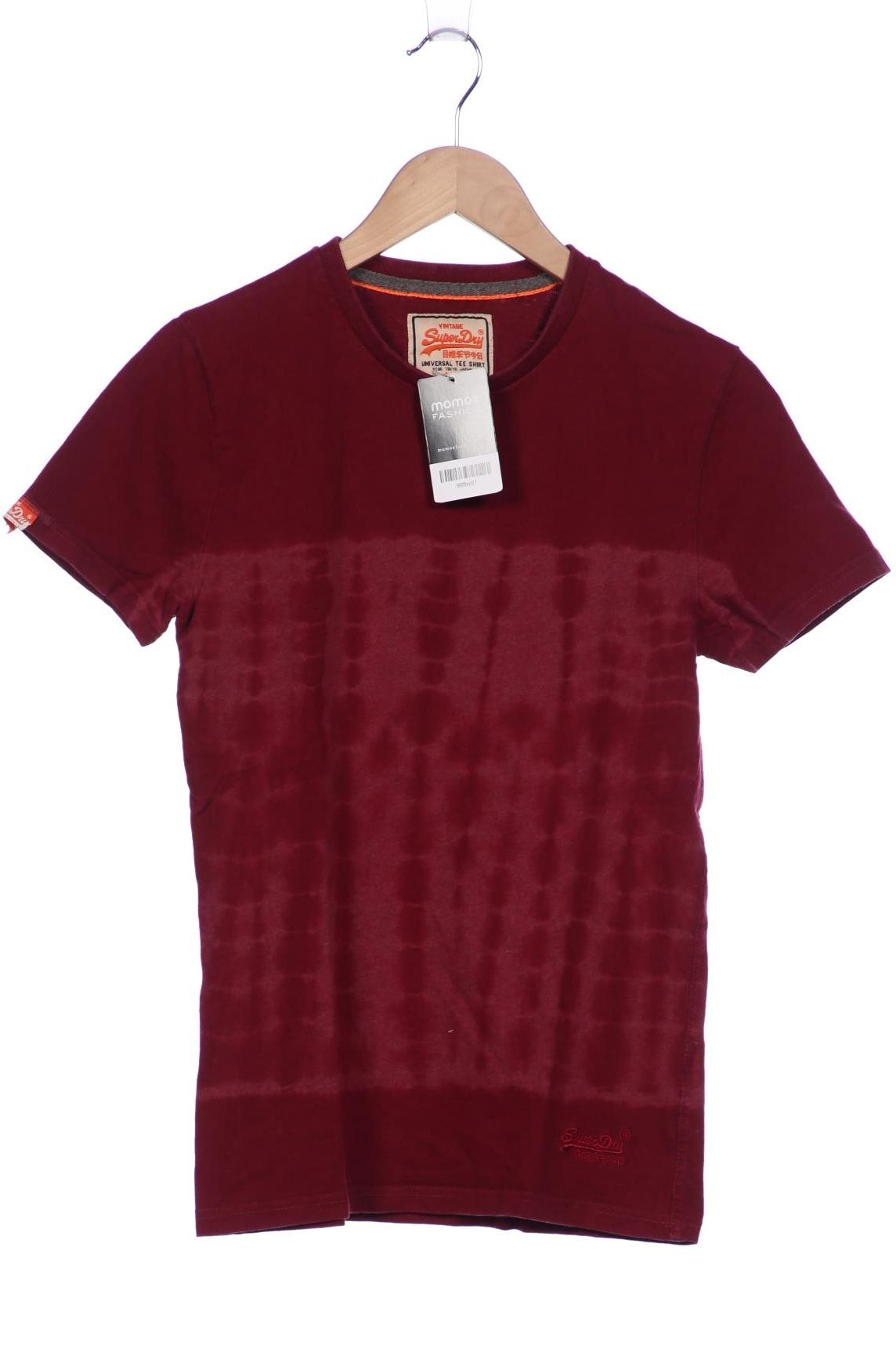

Superdry Damen T-Shirt, bordeaux, Gr. 36