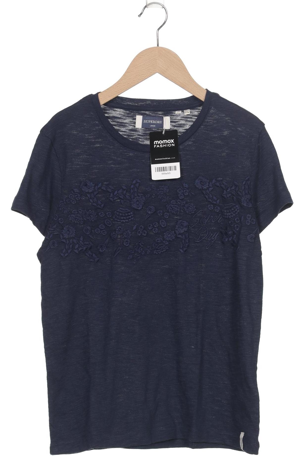 

Superdry Damen T-Shirt, marineblau, Gr. 38