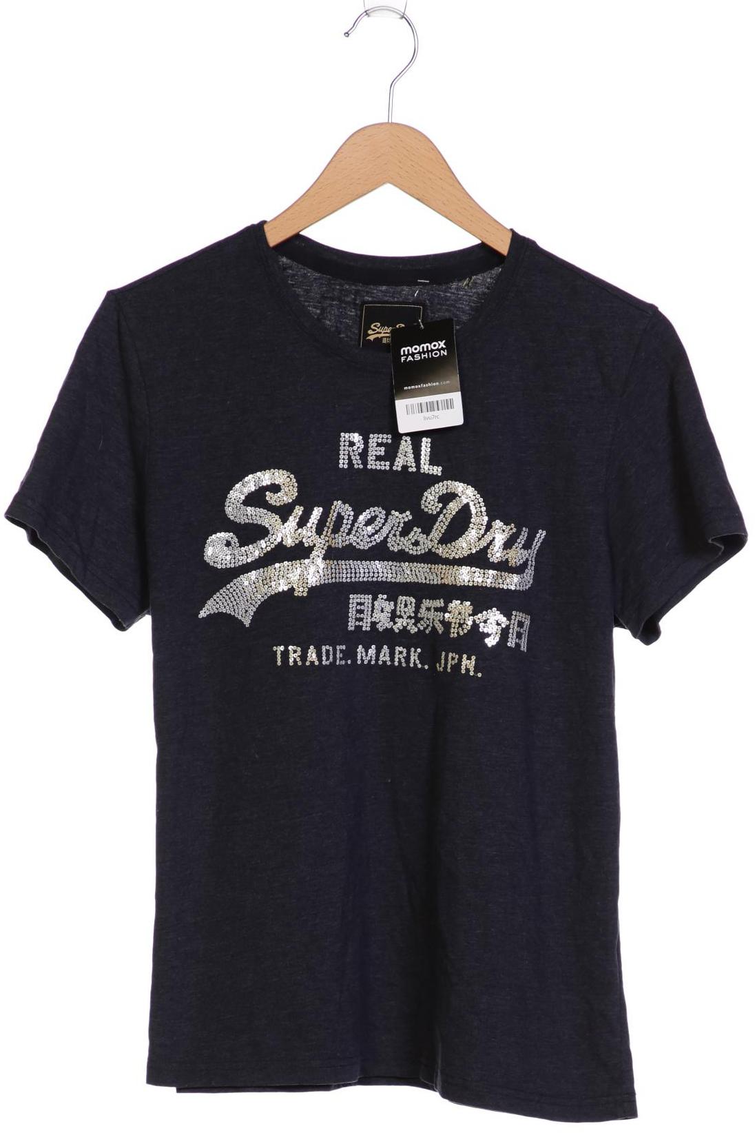 

Superdry Damen T-Shirt, marineblau, Gr. 42