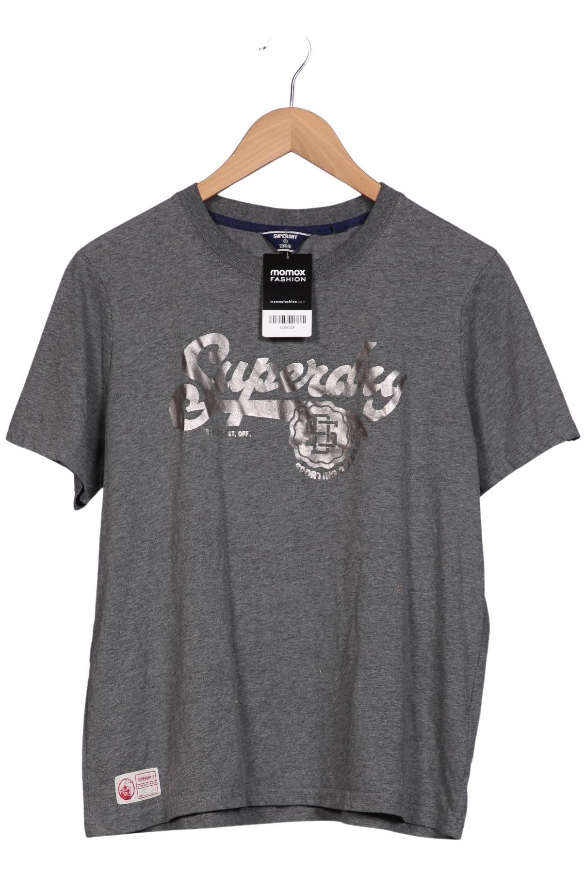 

Superdry Damen T-Shirt, grau, Gr. 44