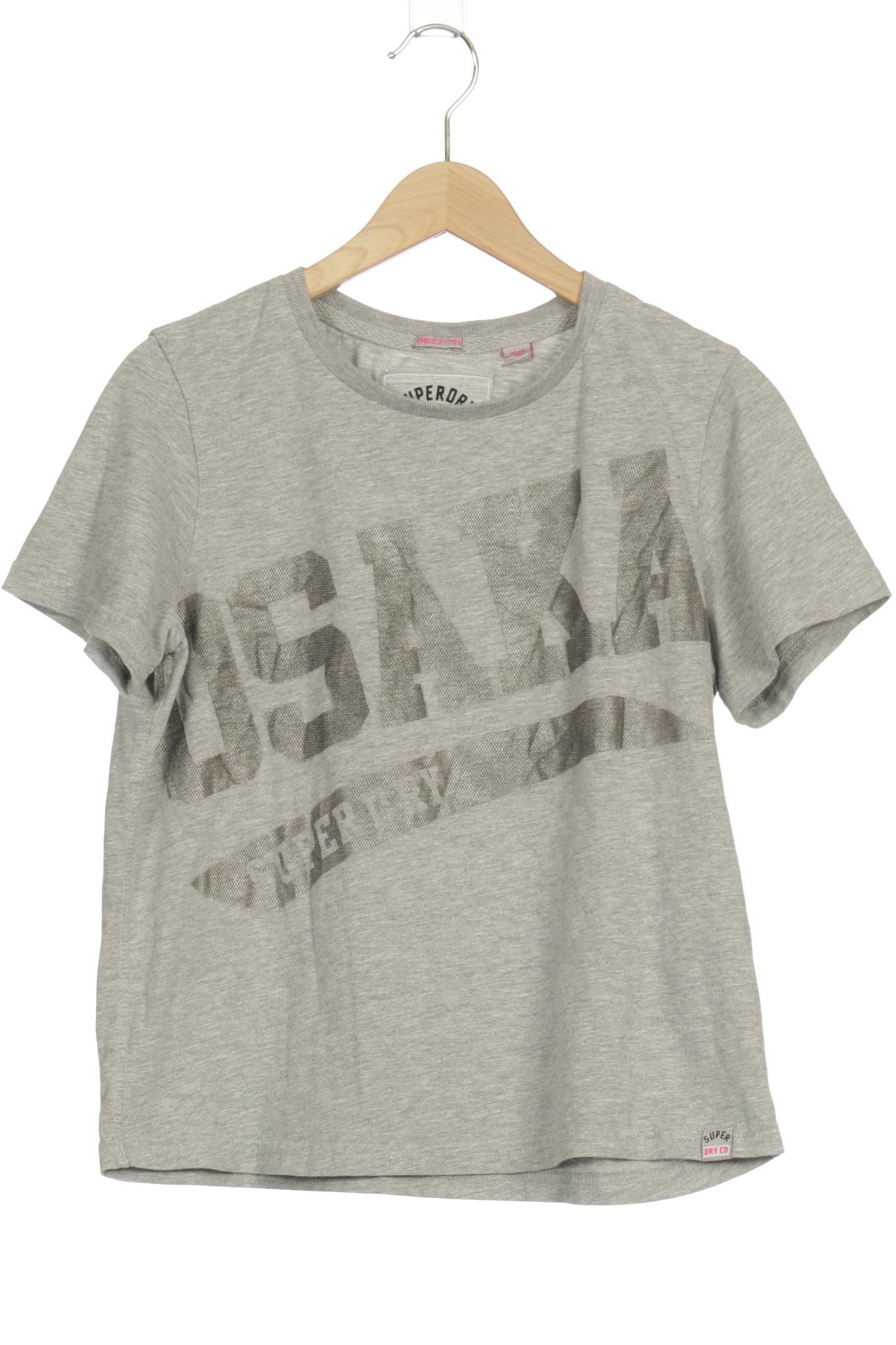 

Superdry Damen T-Shirt, grau, Gr.