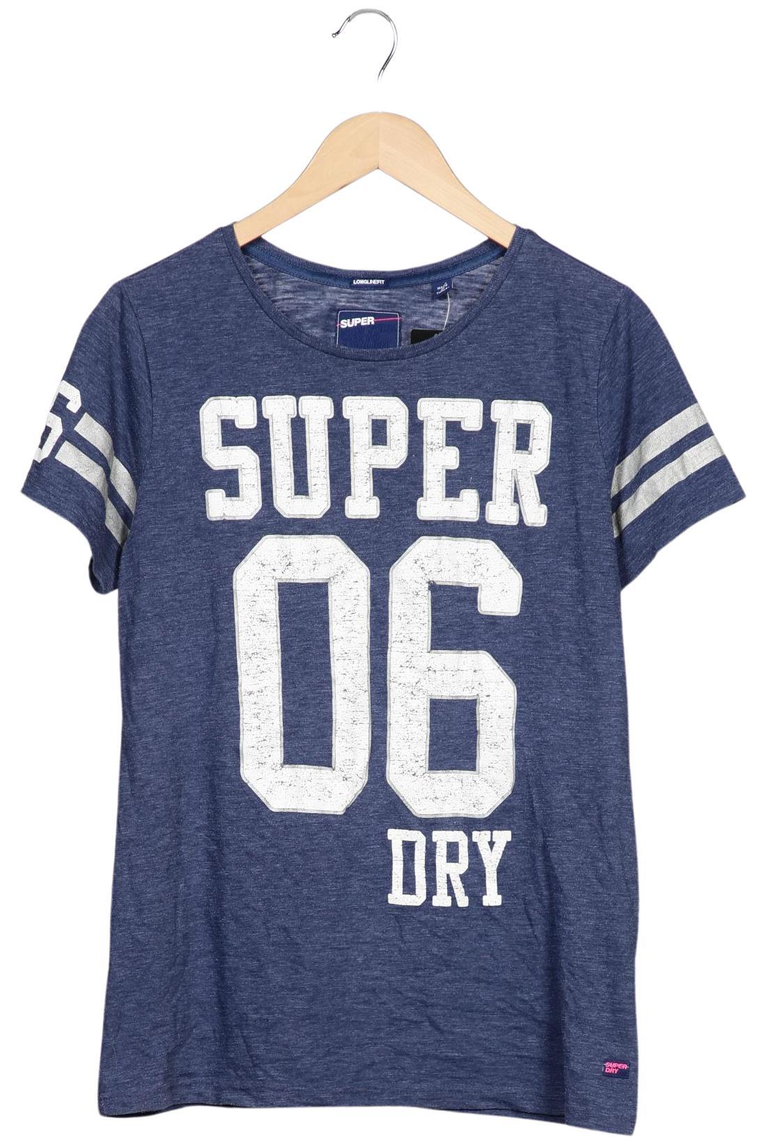 

Superdry Damen T-Shirt, marineblau, Gr. 38