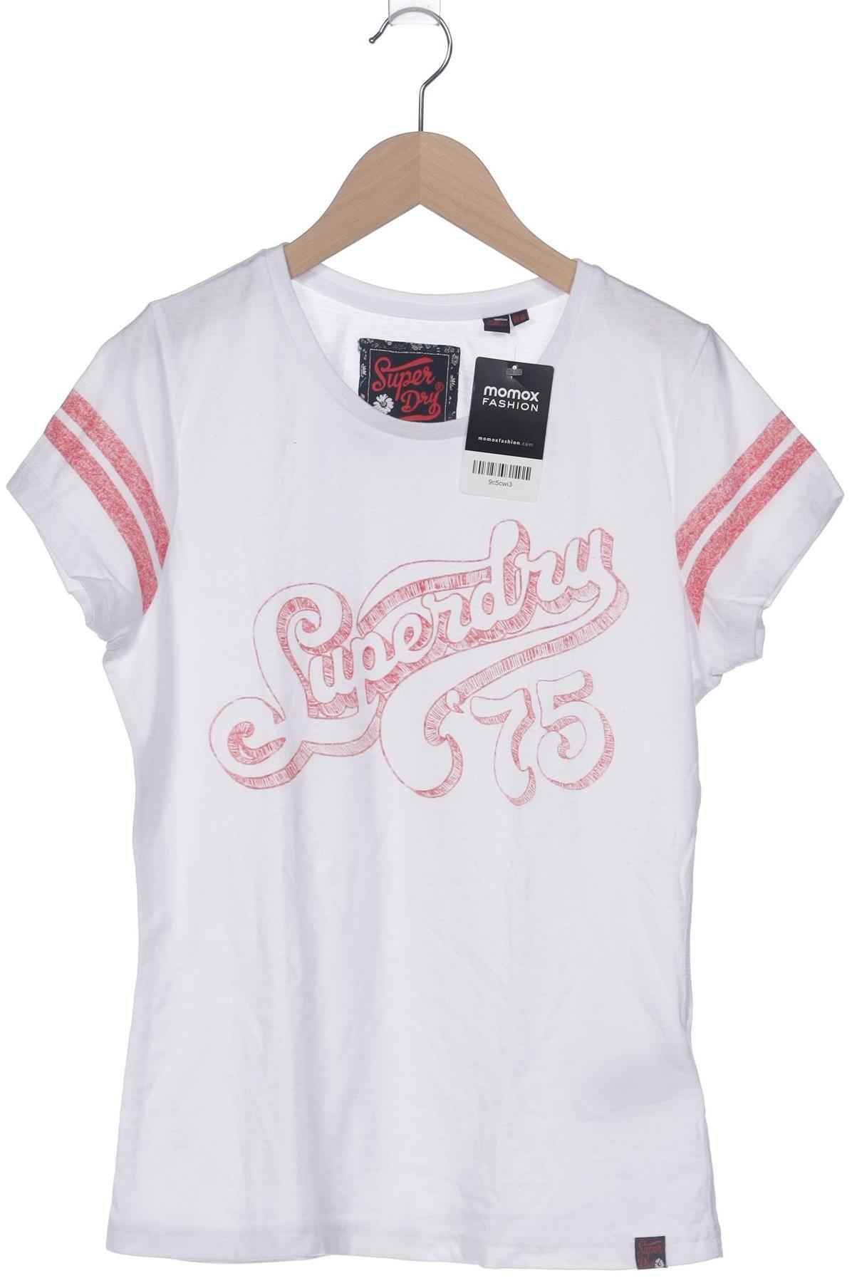 

Superdry Damen T-Shirt, weiß, Gr. 42
