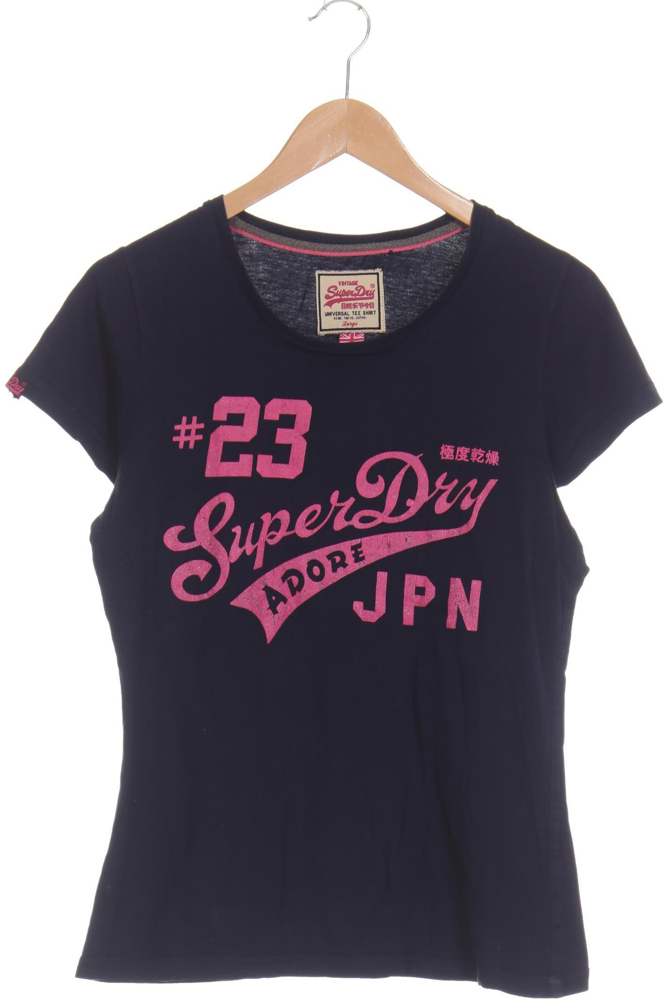 

Superdry Damen T-Shirt, blau, Gr.