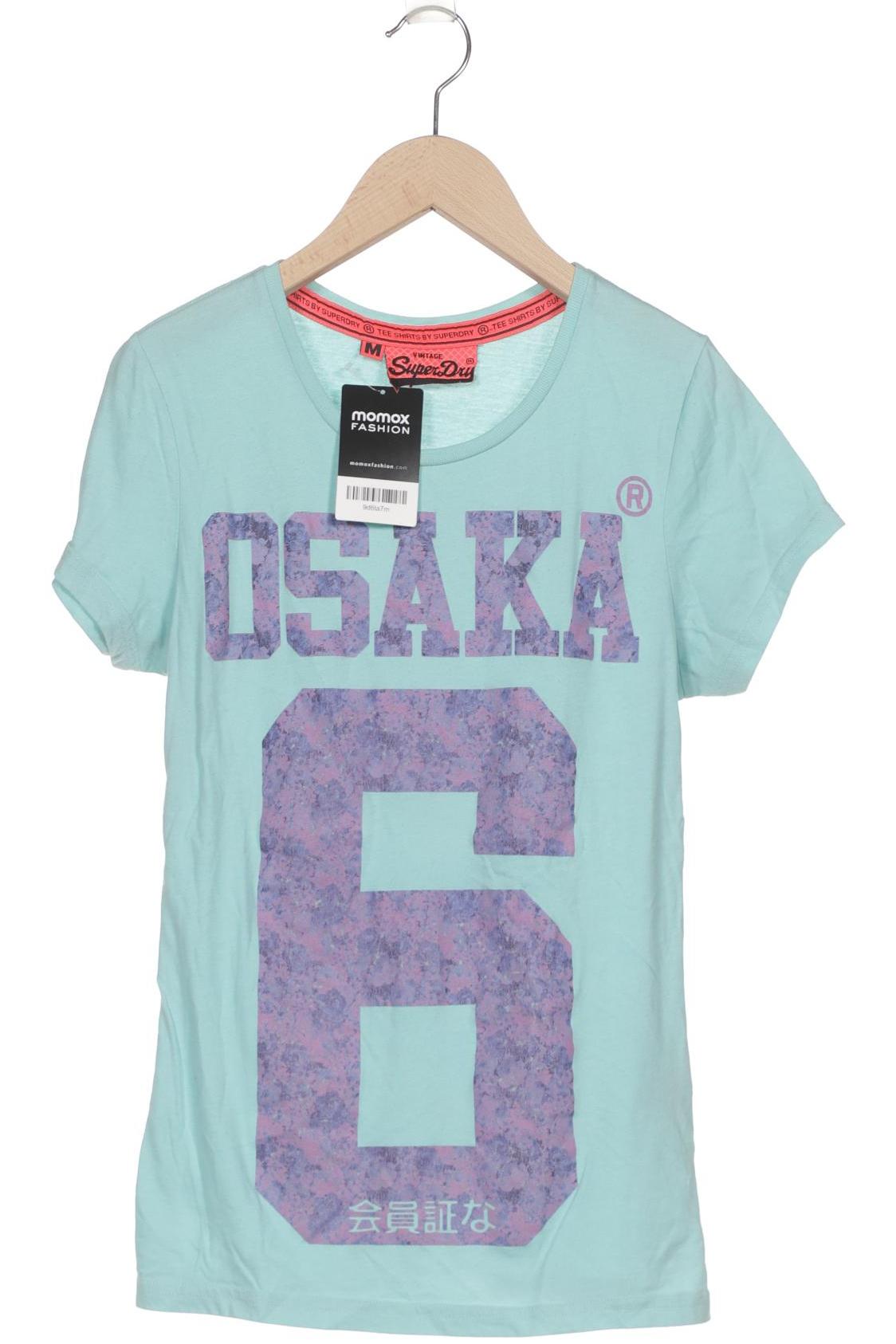 

Superdry Damen T-Shirt, hellblau, Gr. 38
