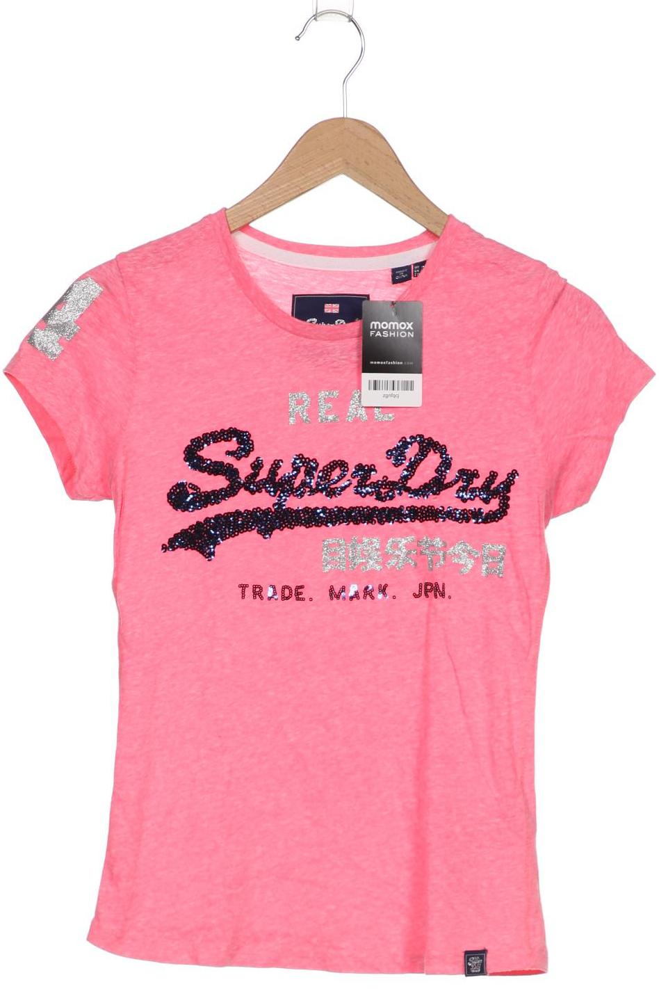 

Superdry Damen T-Shirt, pink, Gr. 38