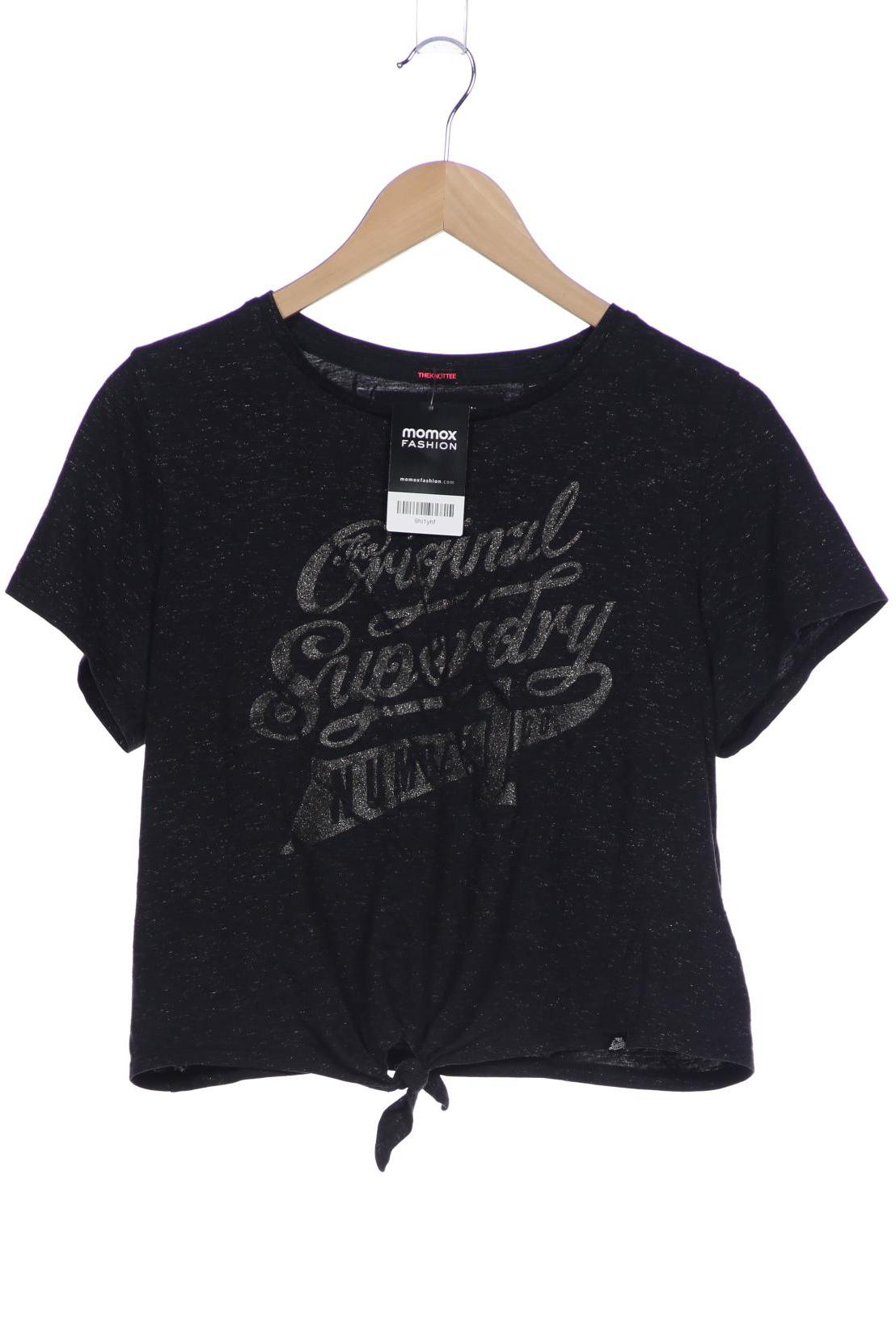 

Superdry Damen T-Shirt, schwarz, Gr. 42