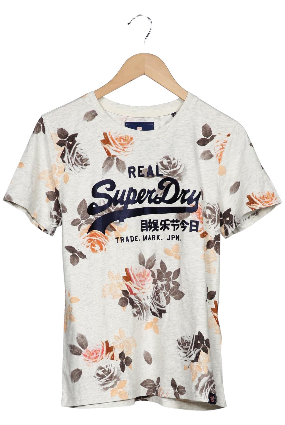 

Superdry Damen T-Shirt, grau, Gr. 42
