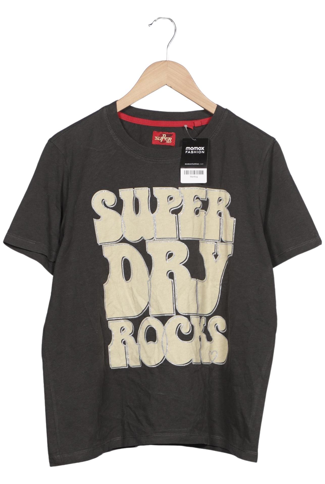 

Superdry Damen T-Shirt, grau, Gr. 44