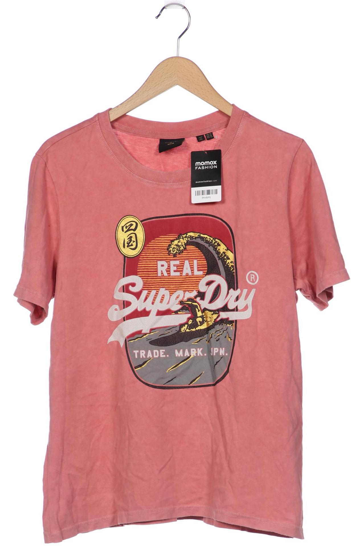 

Superdry Damen T-Shirt, pink, Gr. 42